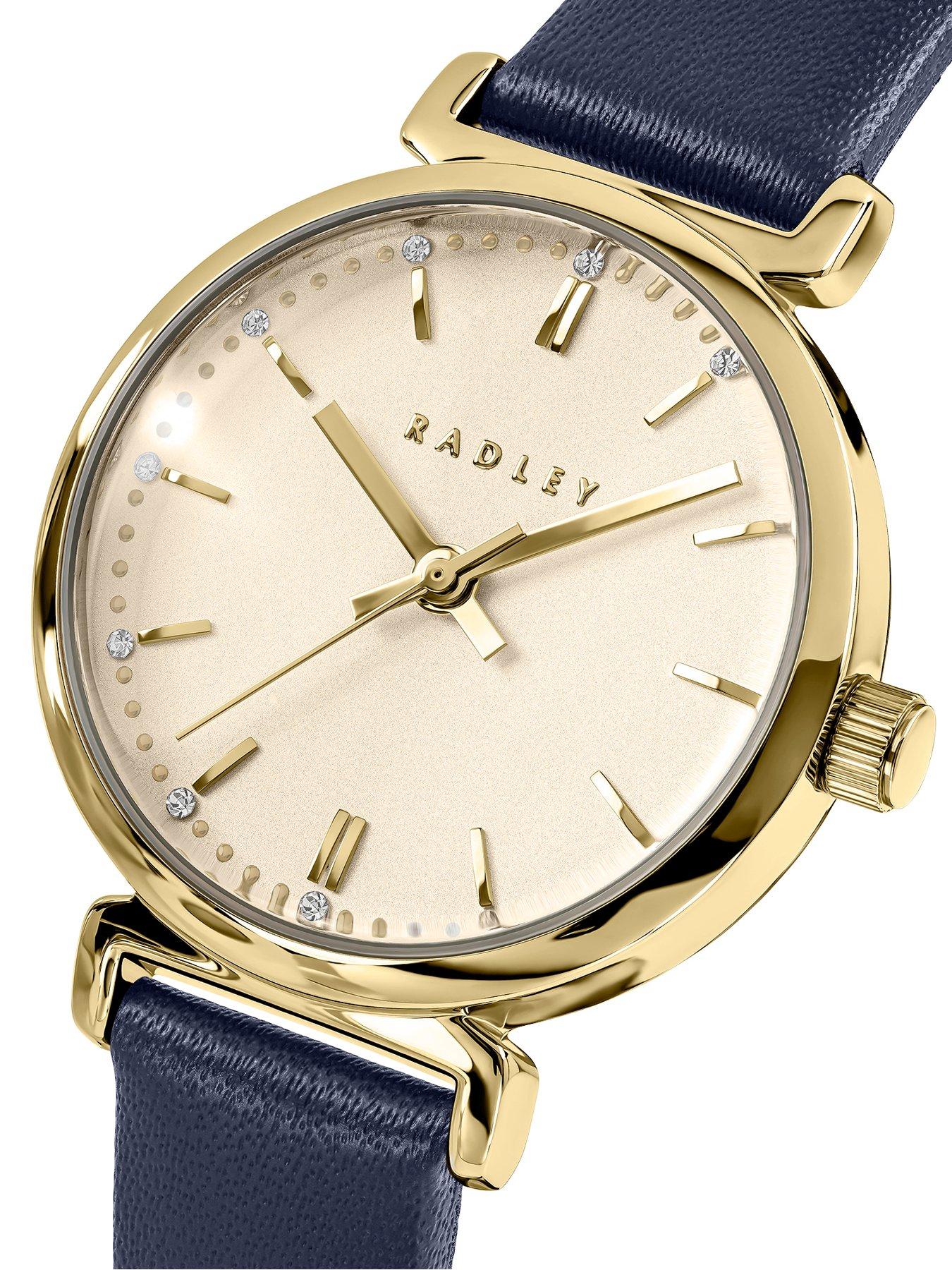 Image 2 of 4 of Radley Radley Ladies Mini T-bar Ink Leather Watch