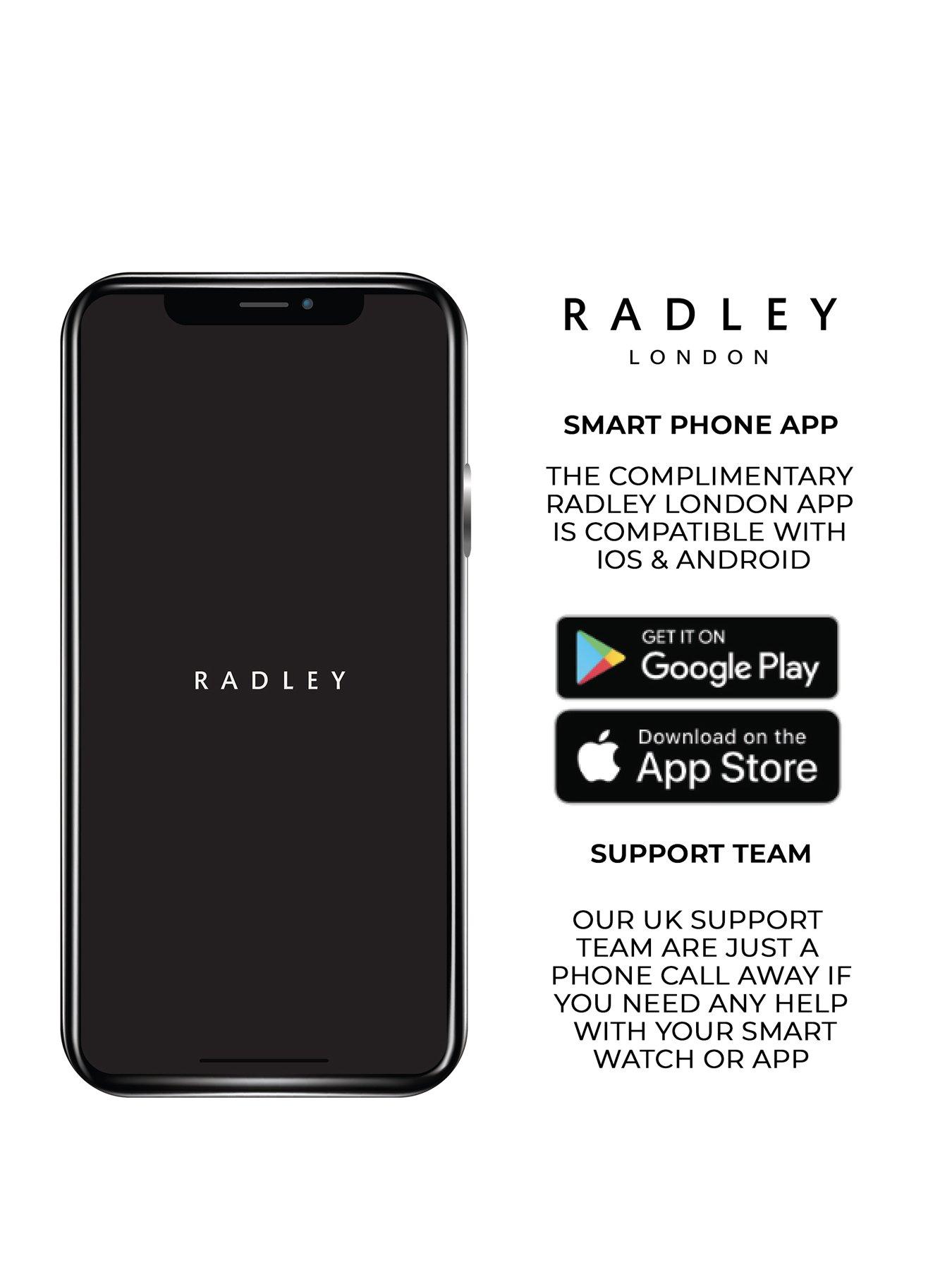 Image 7 of 7 of Radley Series 48 Pale Gold T-Bar Amoled Smartwatch - Amoled/Calling
