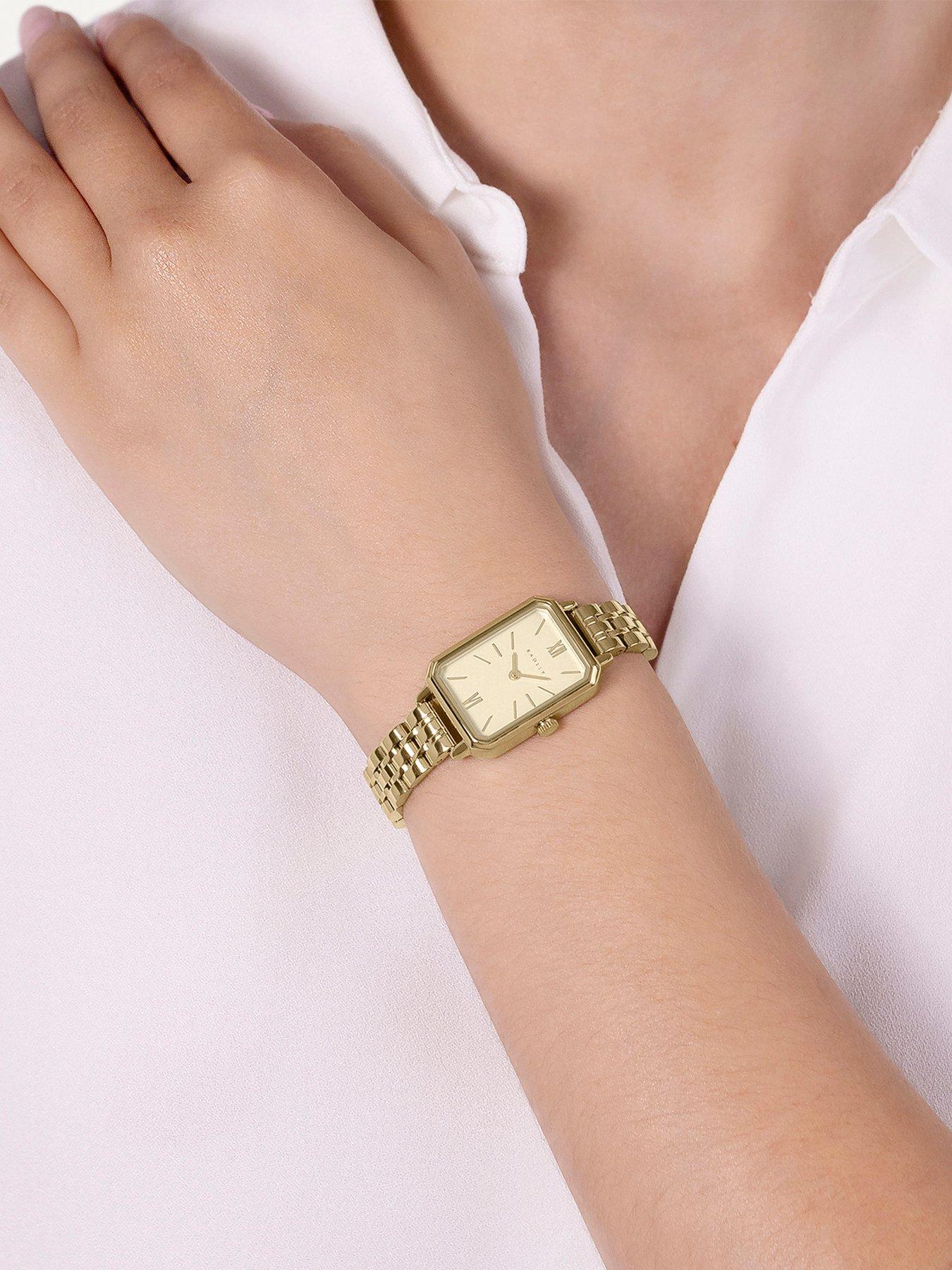 Image 3 of 4 of Radley Ladies Rectangle Gold Bracelet Watch