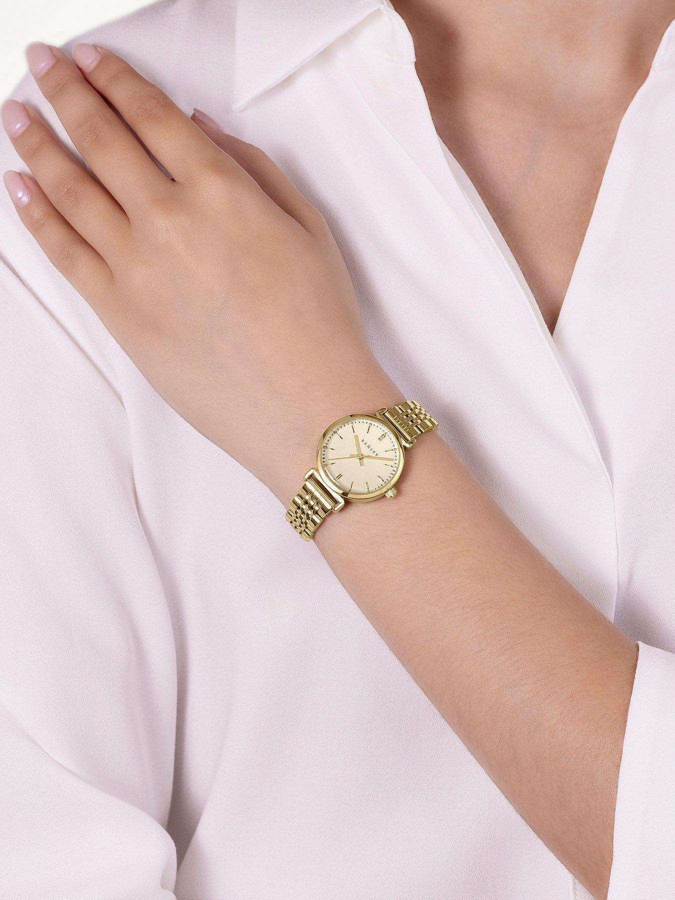 Image 3 of 4 of Radley Radley ladies Mini T-bar Gold Bracelet Watch