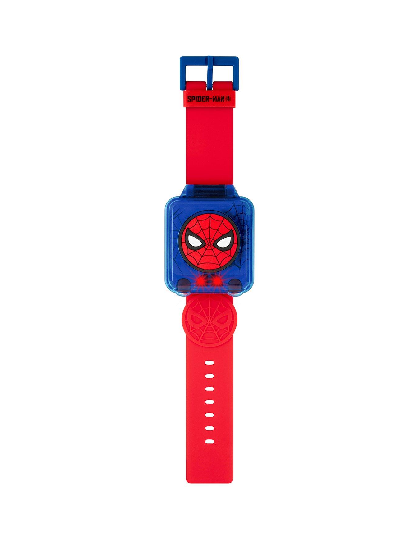 spiderman-red-strap-digital-learning-watch