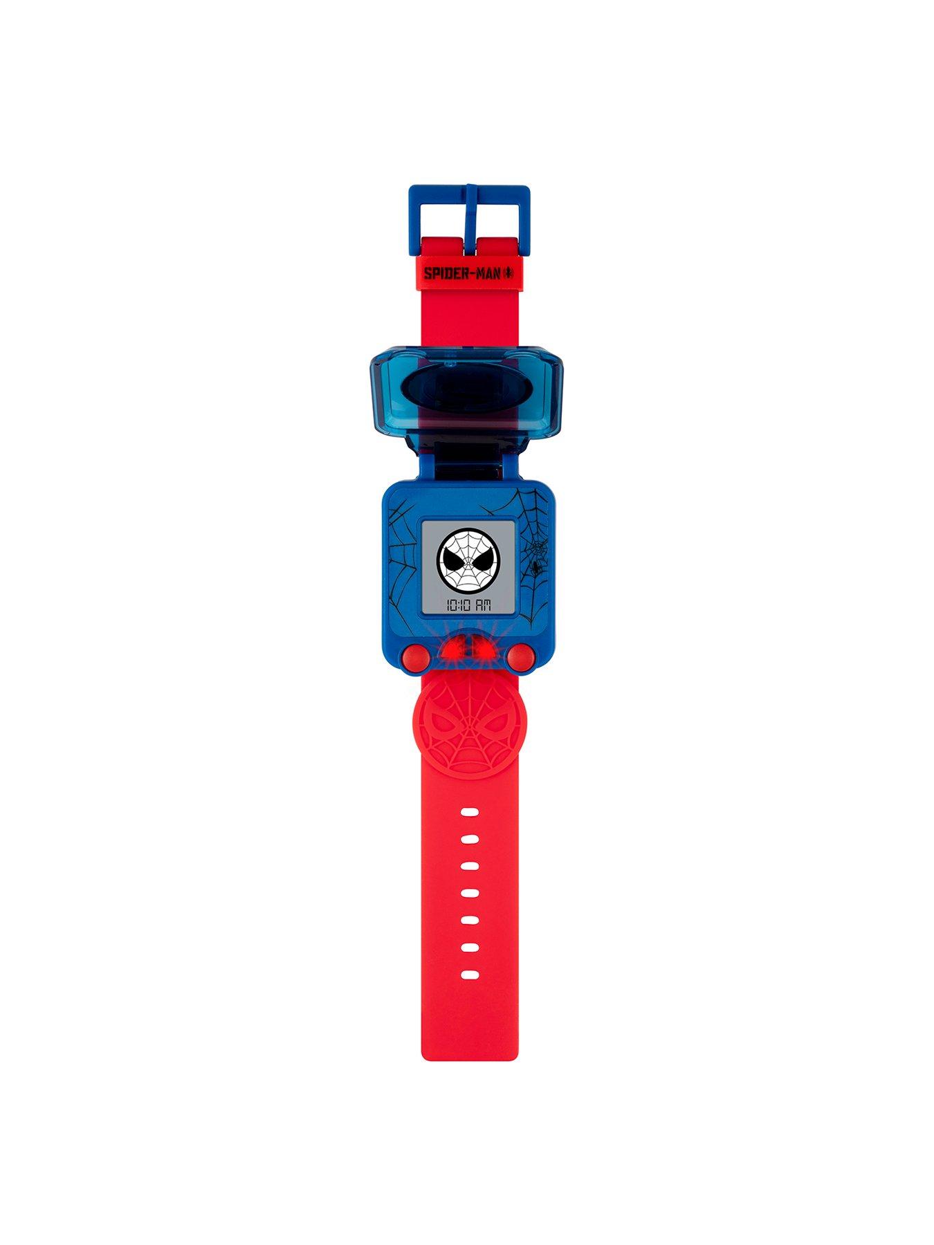 spiderman-red-strap-digital-learning-watchstillFront