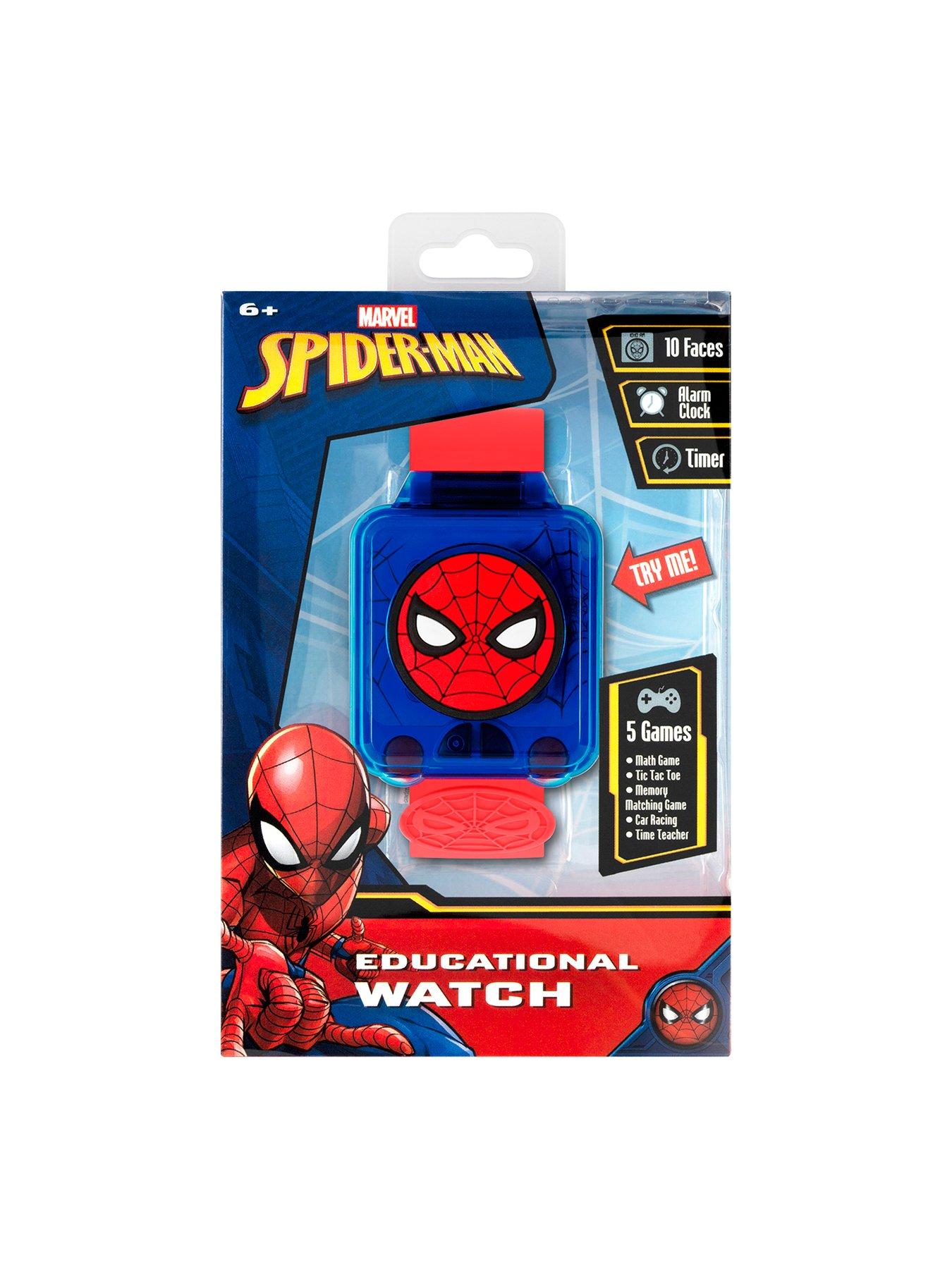 Image 4 of 4 of Spiderman Red Strap Digital Learning Watch