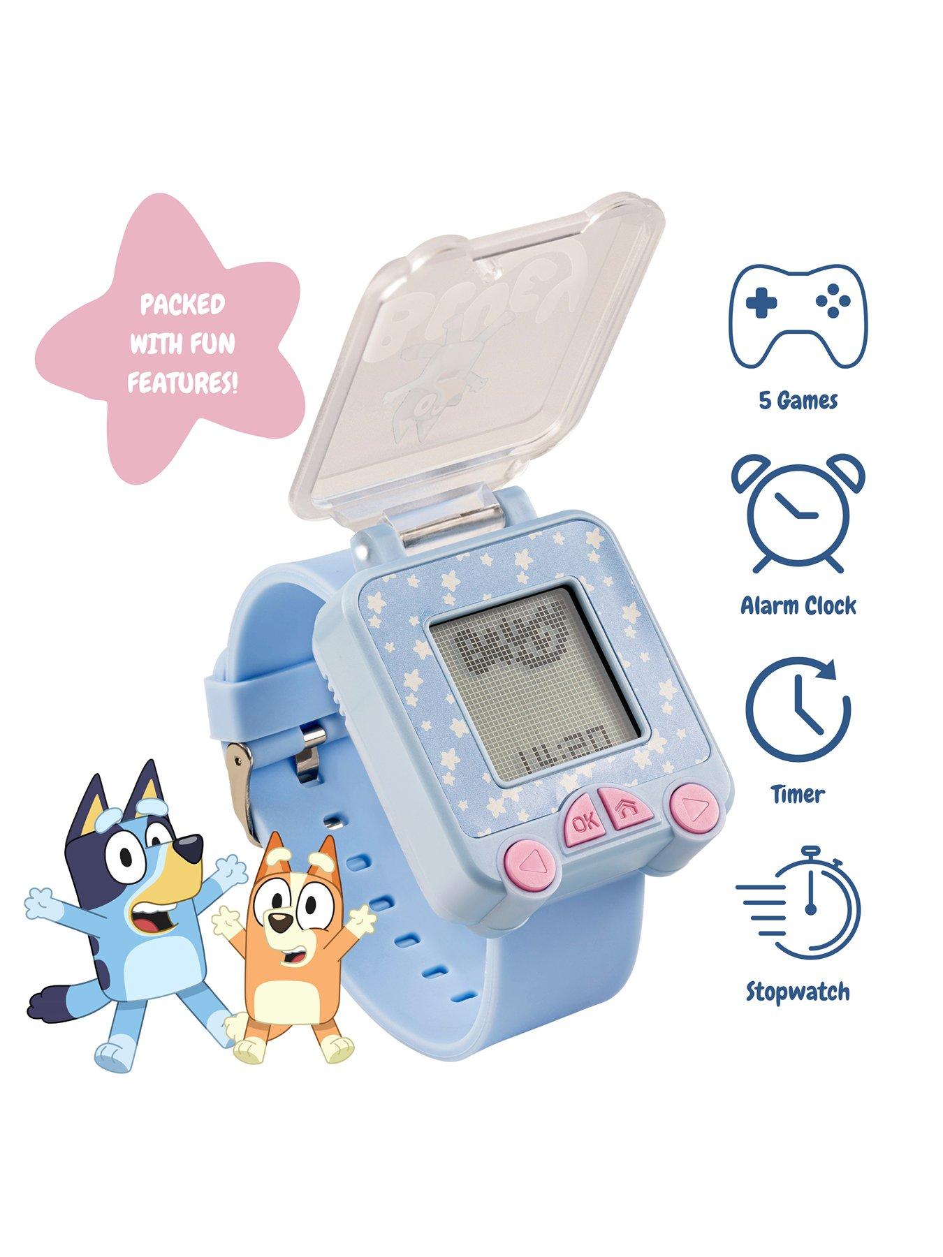 Image 2 of 4 of Bluey Blue Strap Learning Watch
