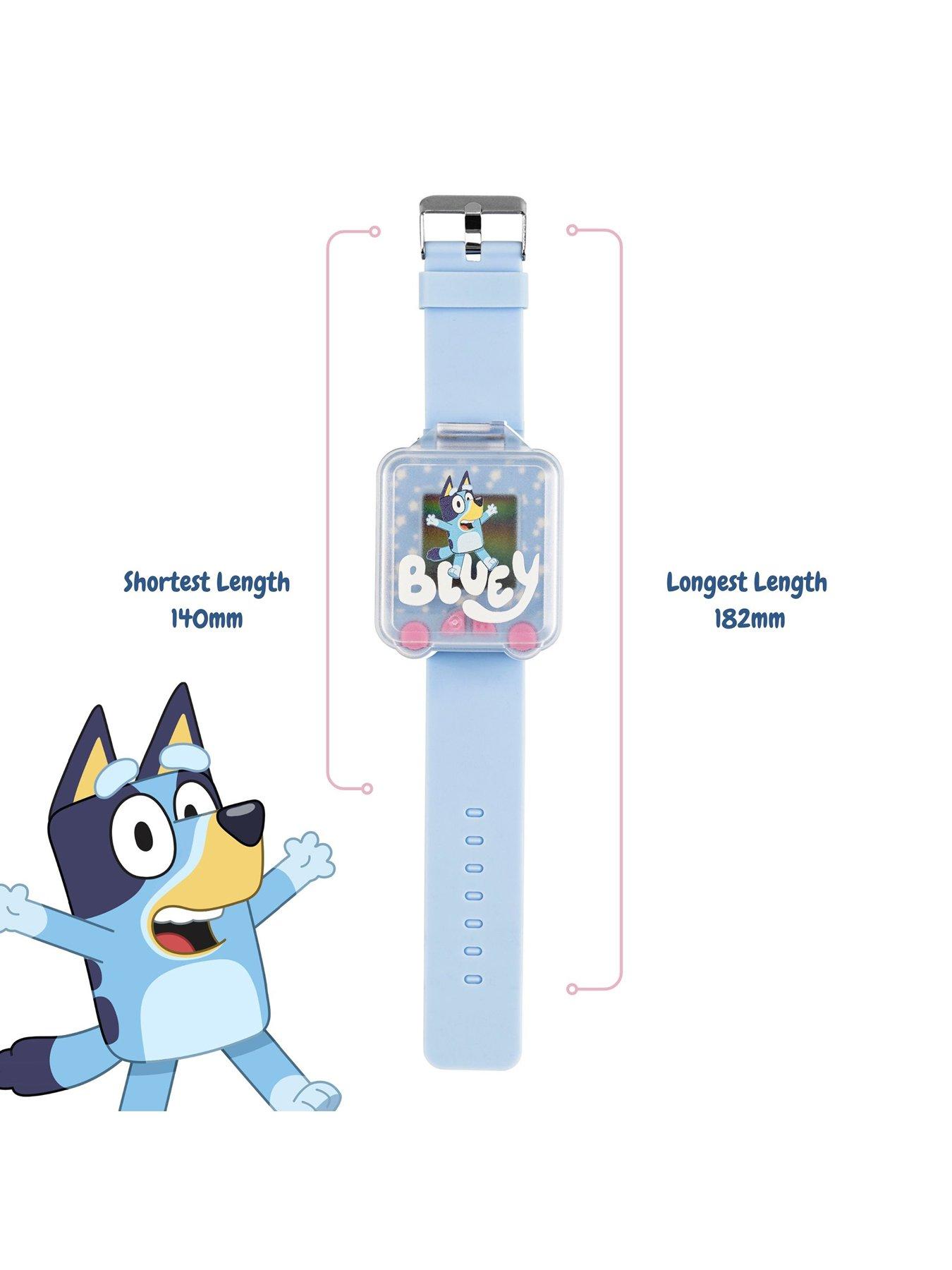 Image 3 of 4 of Bluey Blue Strap Learning Watch