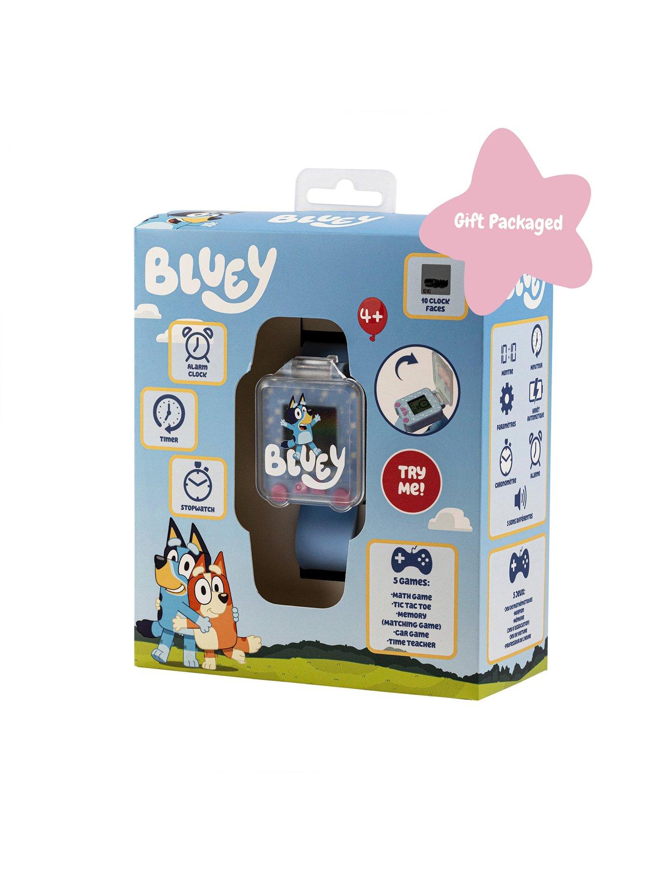 Image 4 of 4 of Bluey Blue Strap Learning Watch