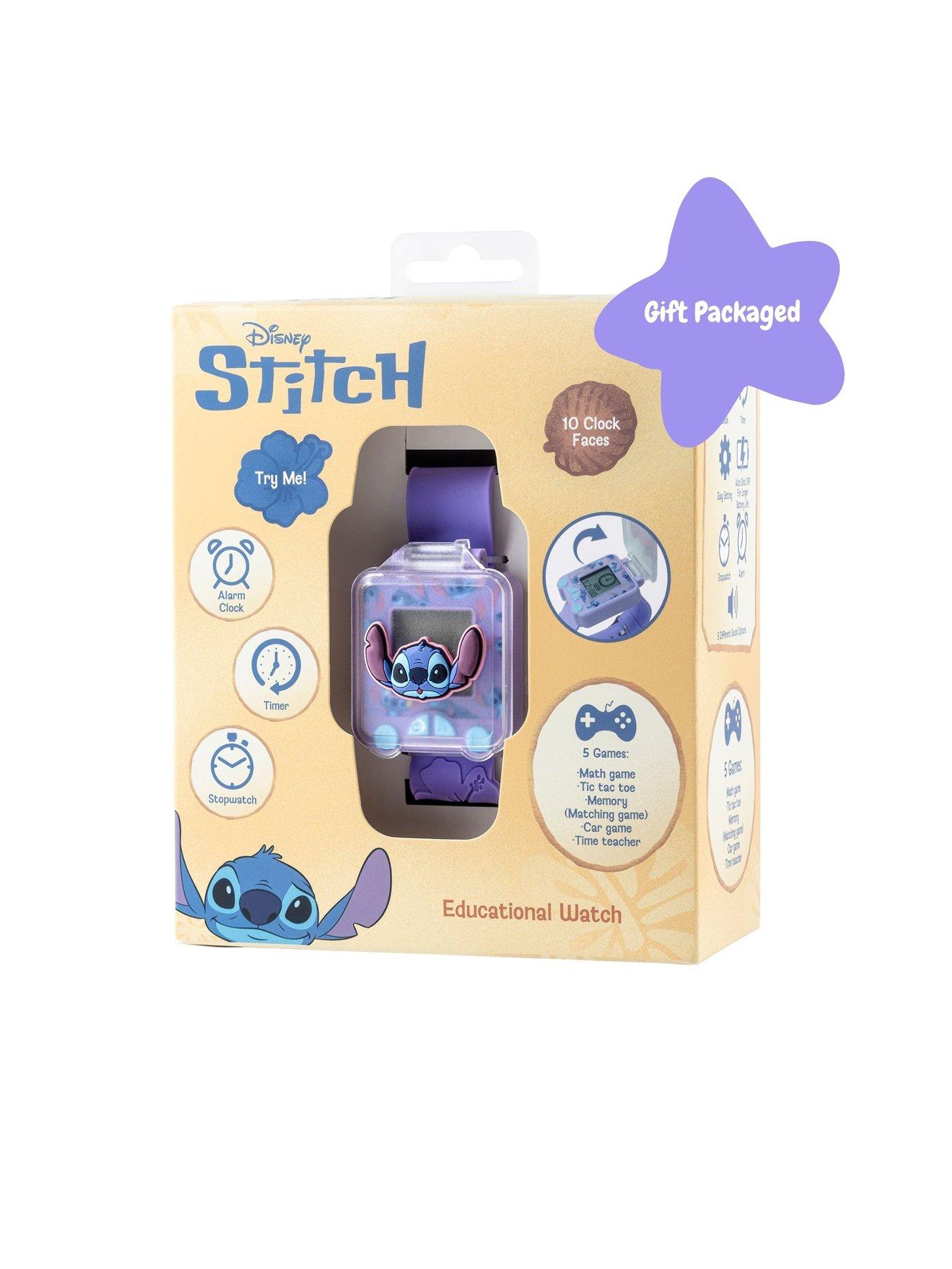 Image 5 of 6 of Disney Stitch Purple Strap Learning Watch