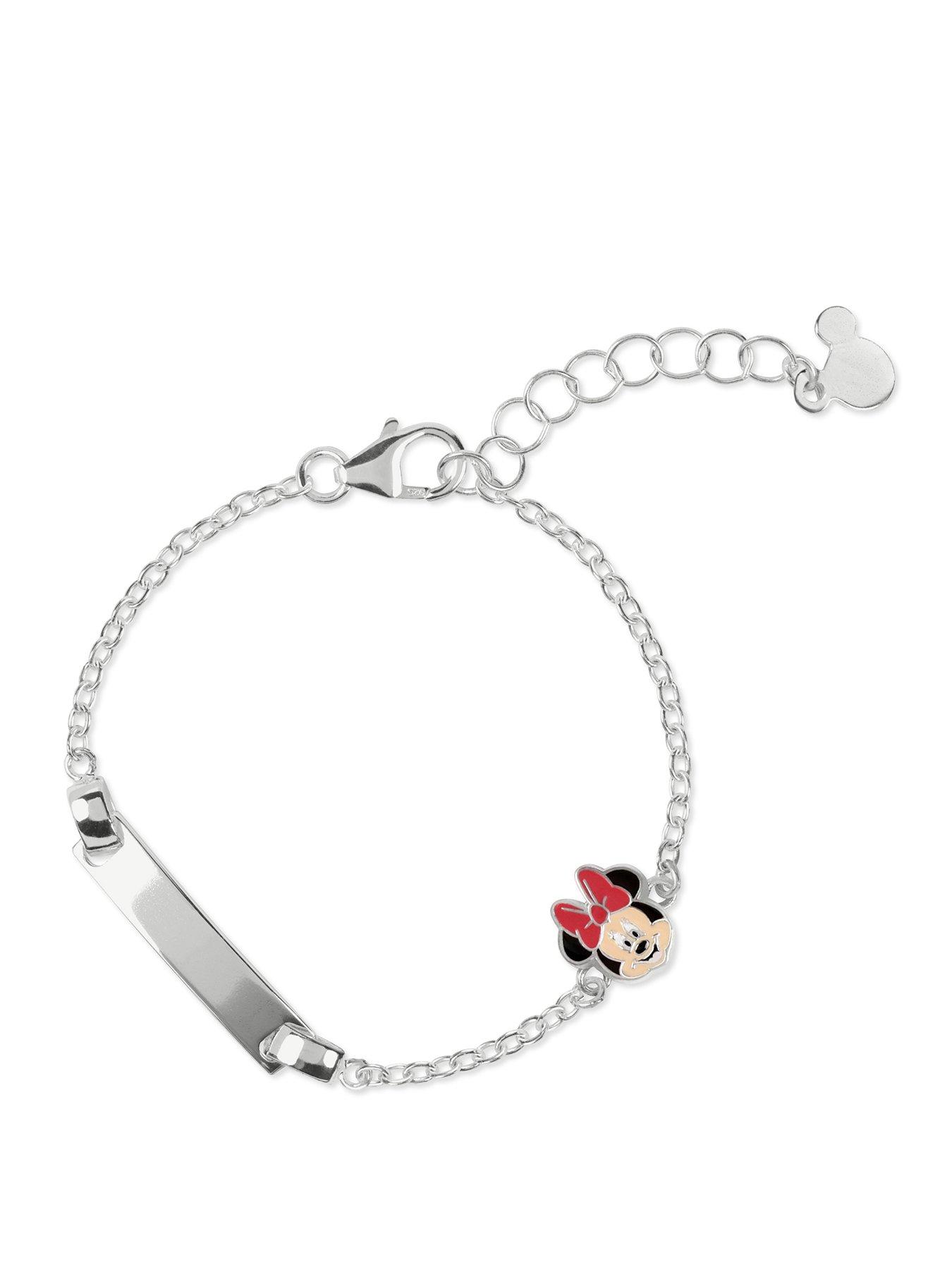 disney-sterling-silver-925-minnie-mouse-plaque-bracelet