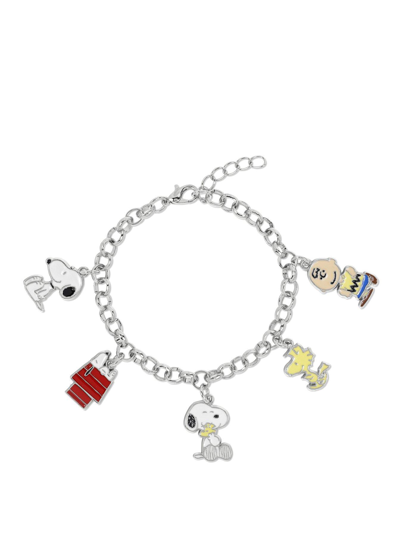Image 1 of 4 of Snoopy Peanuts Snoopy Charm Bracelet