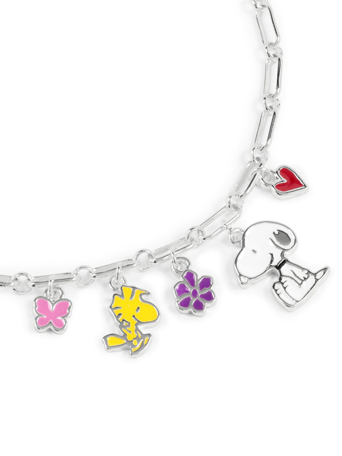 Image 2 of 4 of Hello Kitty Peanuts Snoopy Friendship Charm Bracelet