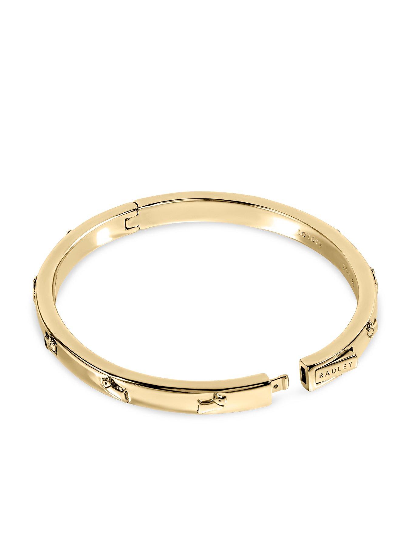 Image 2 of 5 of Radley Radley 18ct GP Jumping Dog Bangle