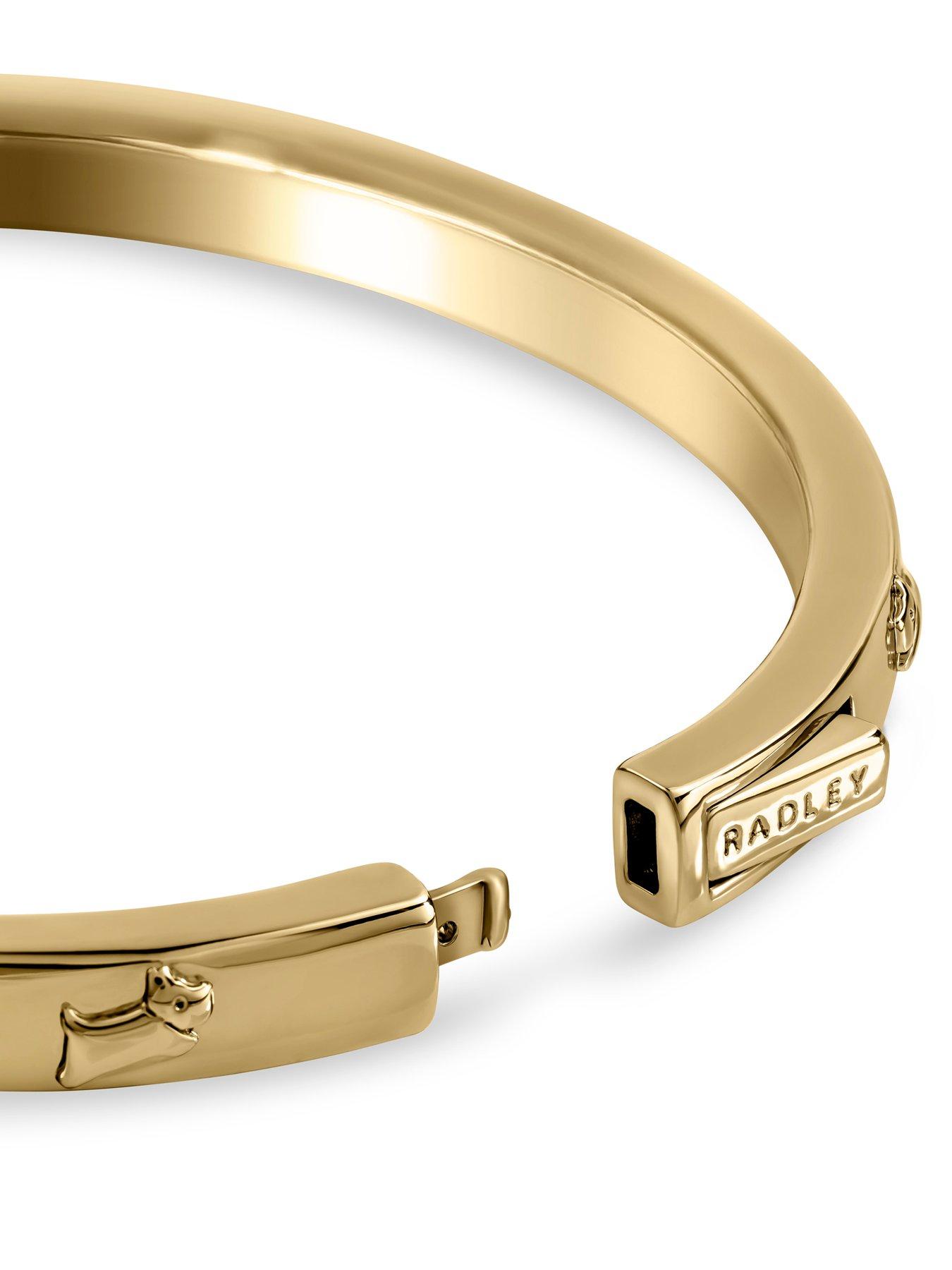 Image 3 of 5 of Radley Radley 18ct GP Jumping Dog Bangle