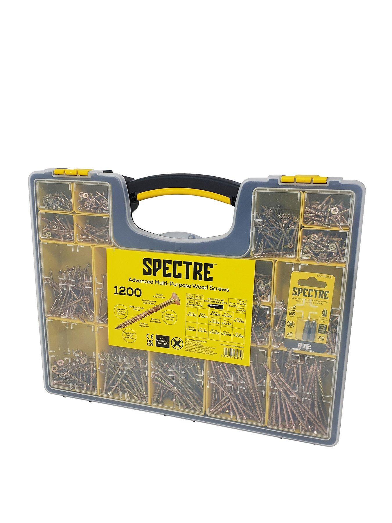 forgefix-spectre-wood-screw-site-organiser-1200-piece