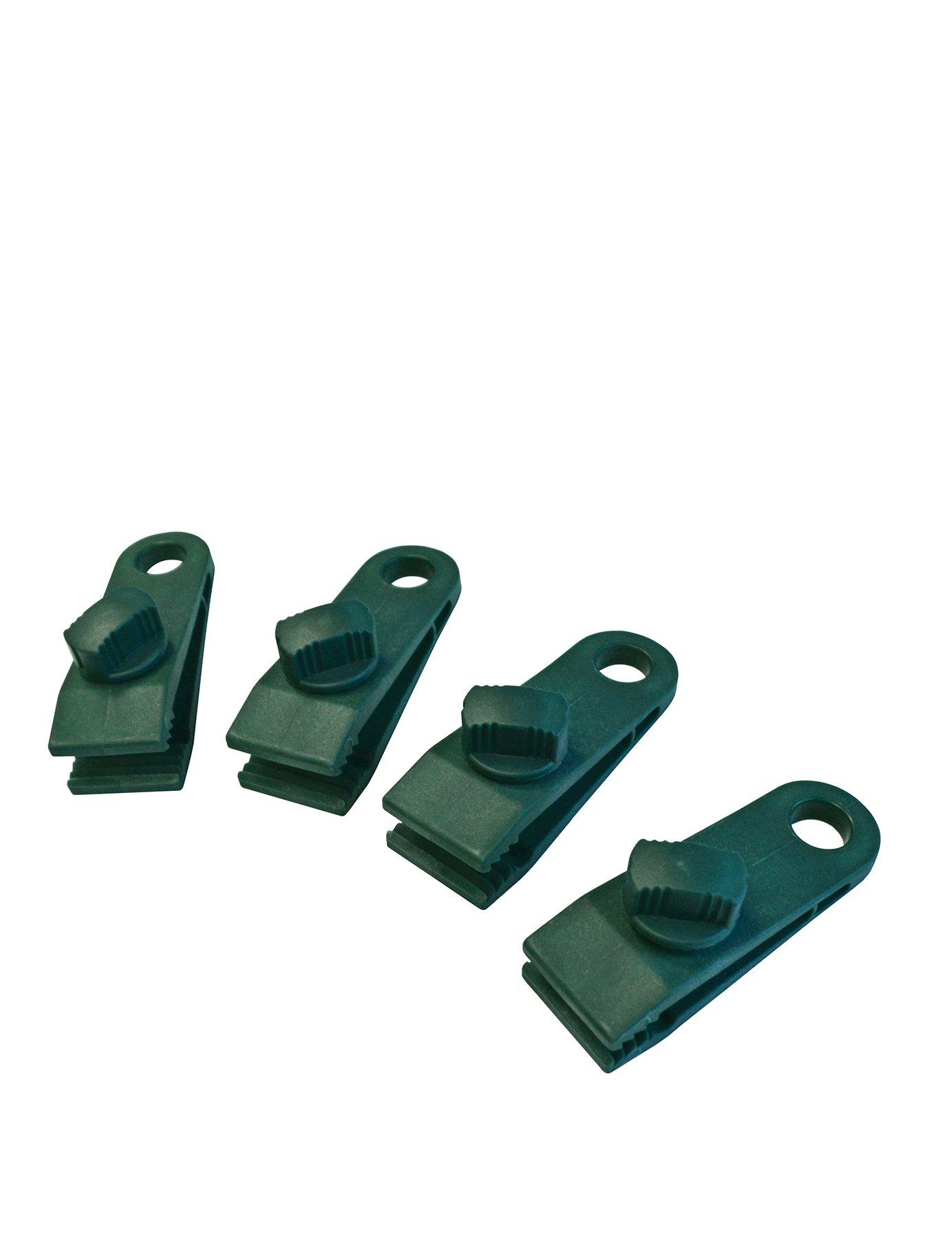 Faithfull Tarpaulin Clips - Set of 4