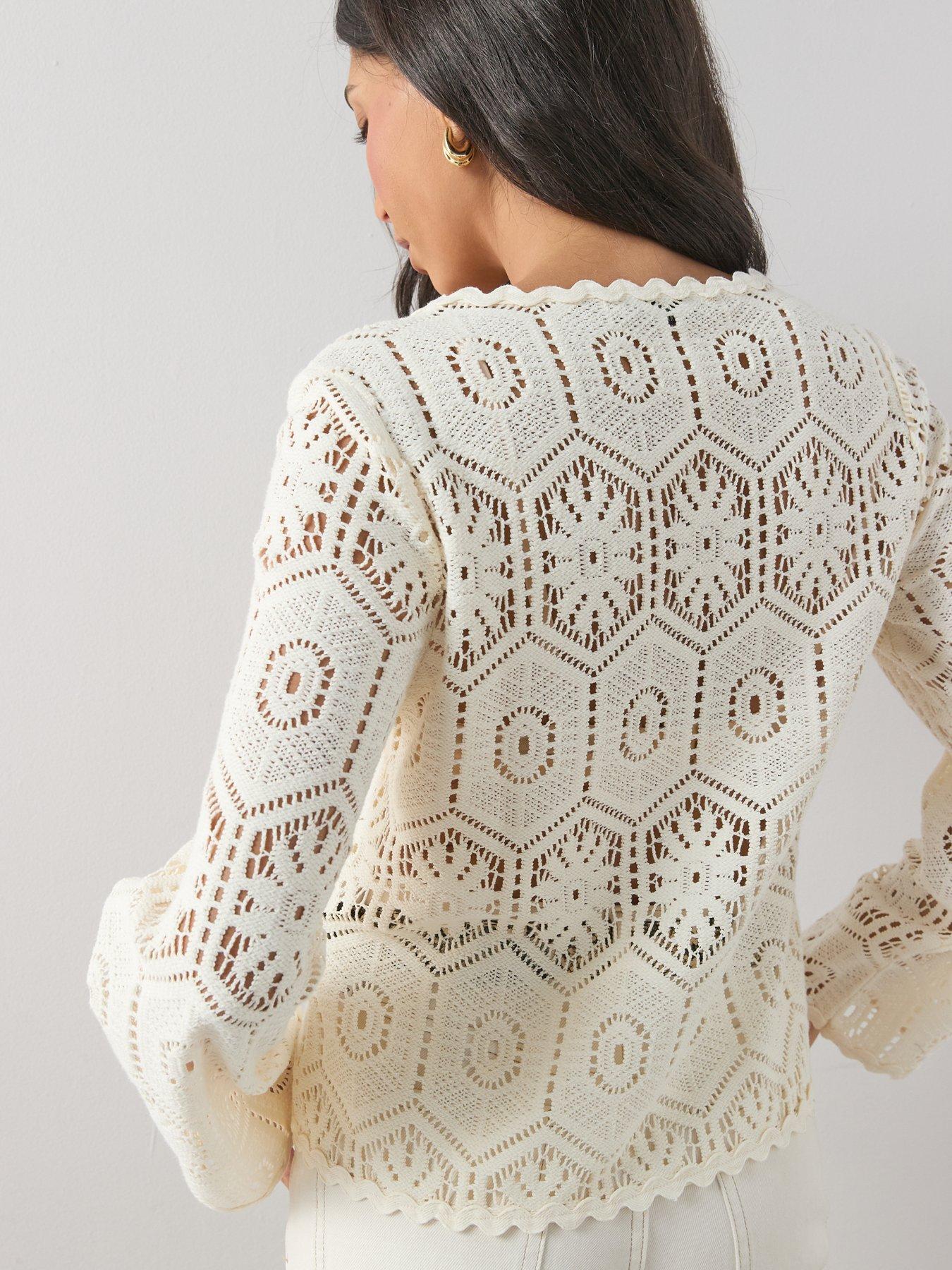 the-very-collection-long-sleeve-tie-up-crochet-topstillFront