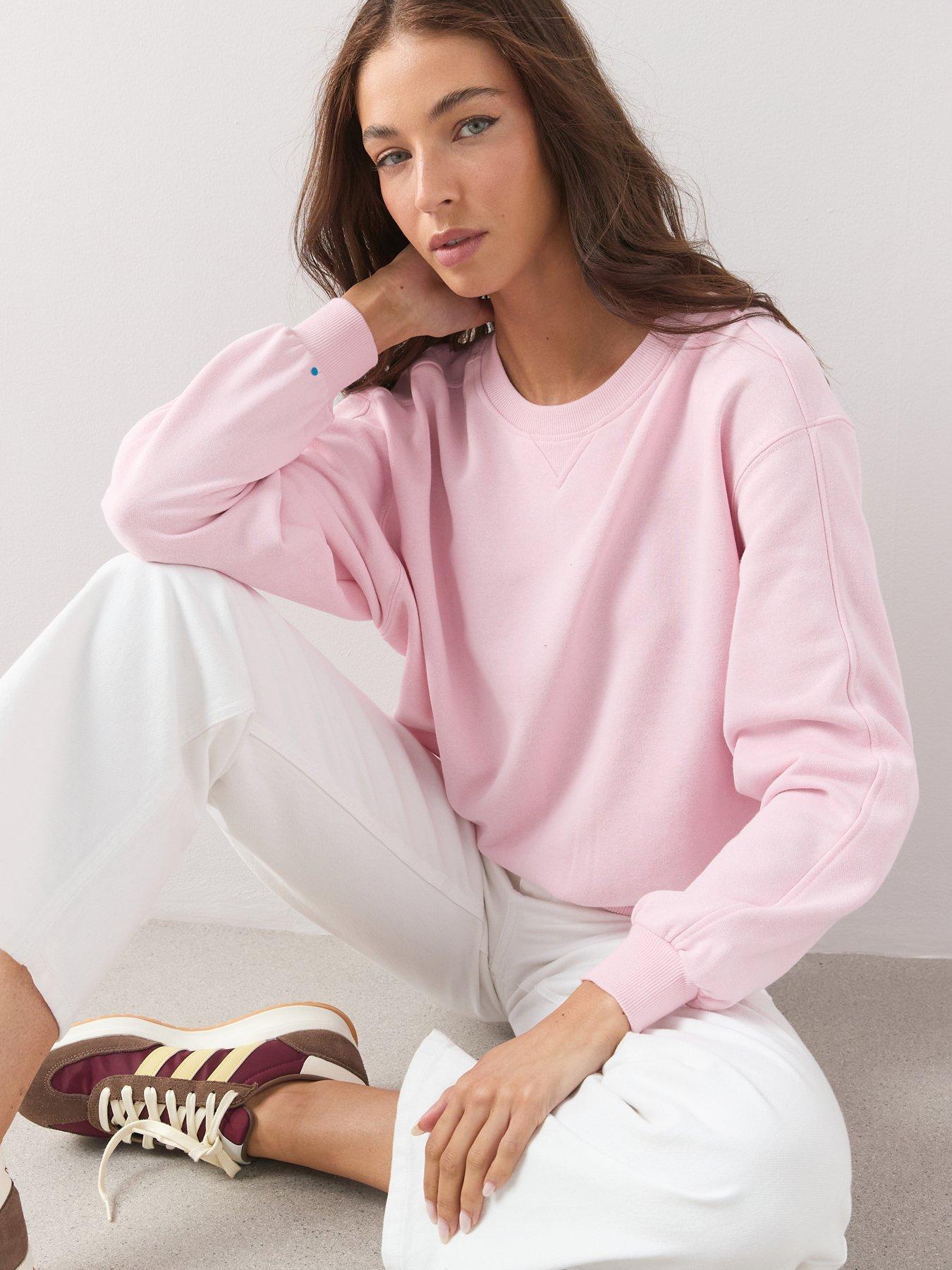 the-very-collection-crew-neck-sweatshirt-pinkfront