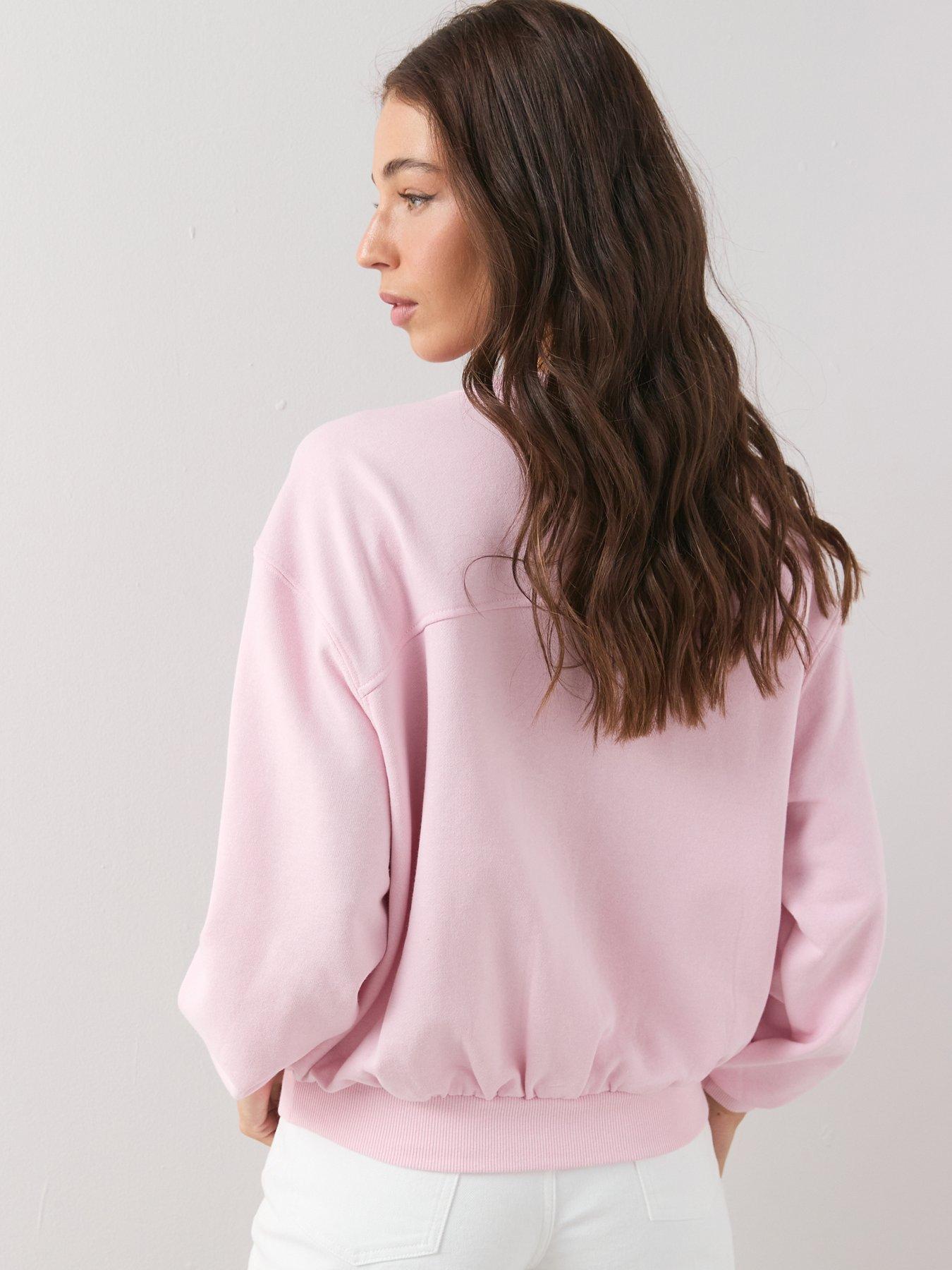 the-very-collection-crew-neck-sweatshirt-pinkstillFront