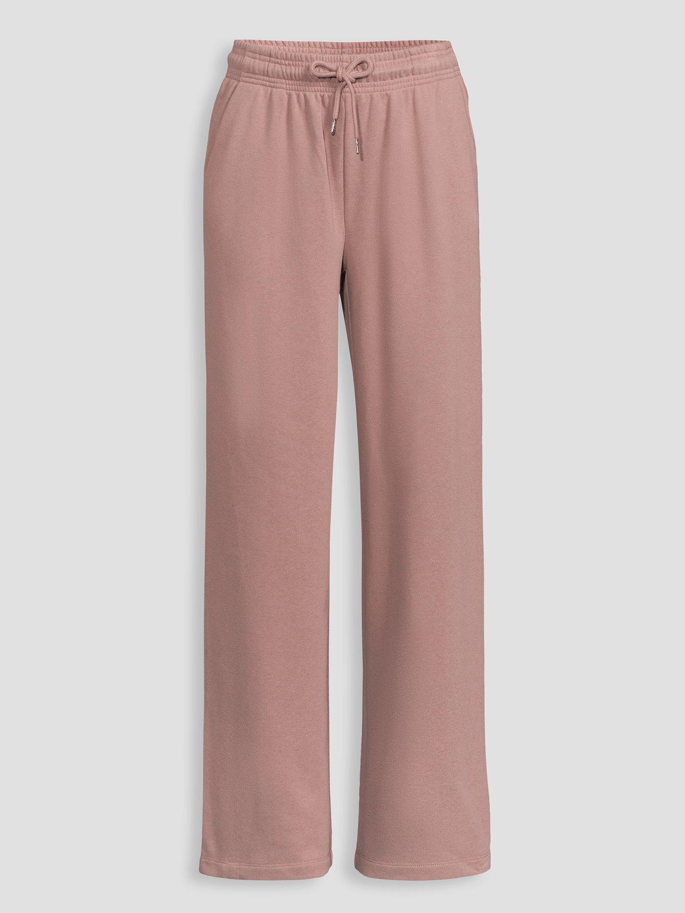 Image 7 of 7 of The Very Collection Wide Leg Relaxed Joggers - Taupe