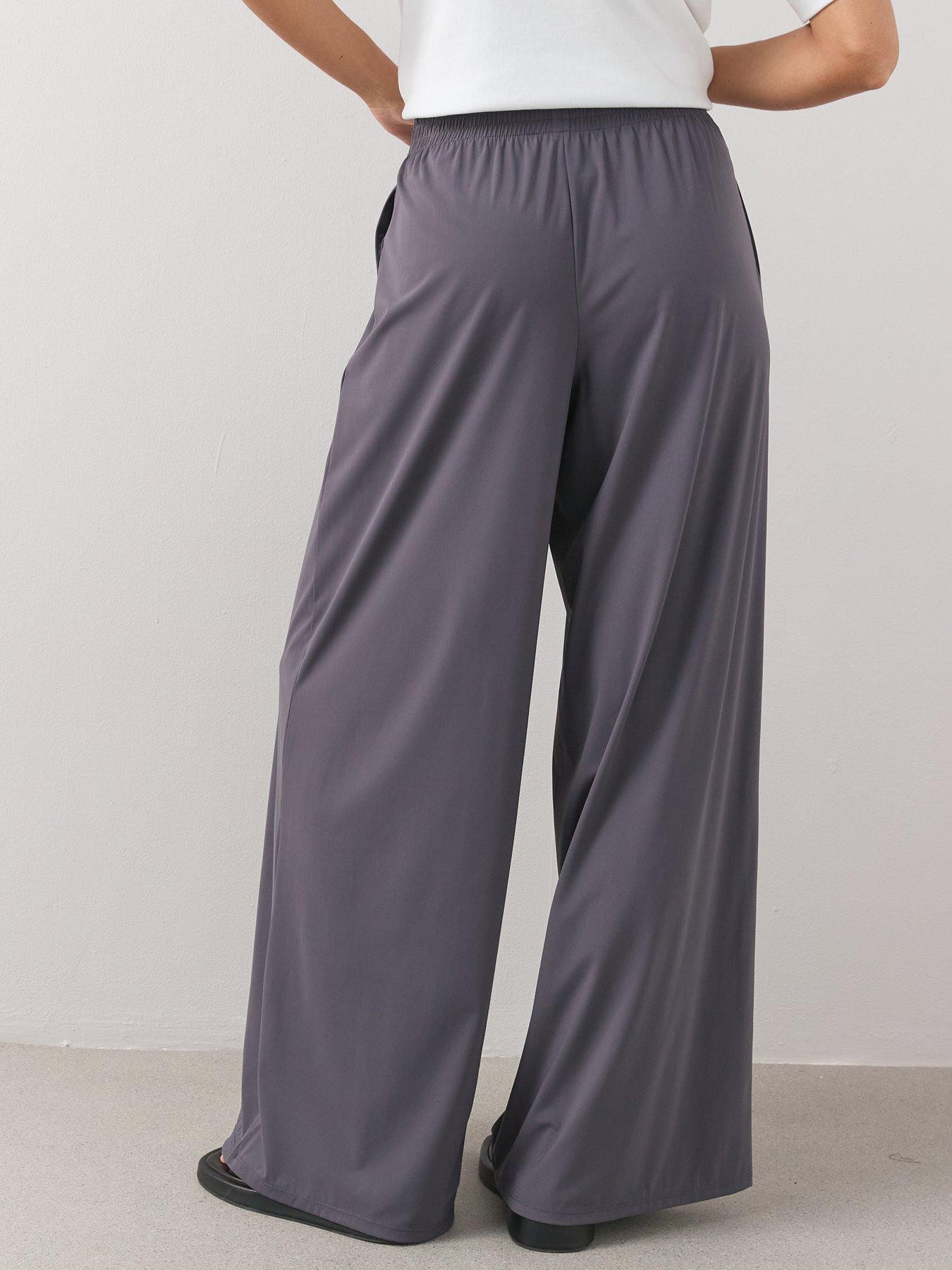 Image 2 of 6 of The Very Collection Tie Front Wide Leg Trouser