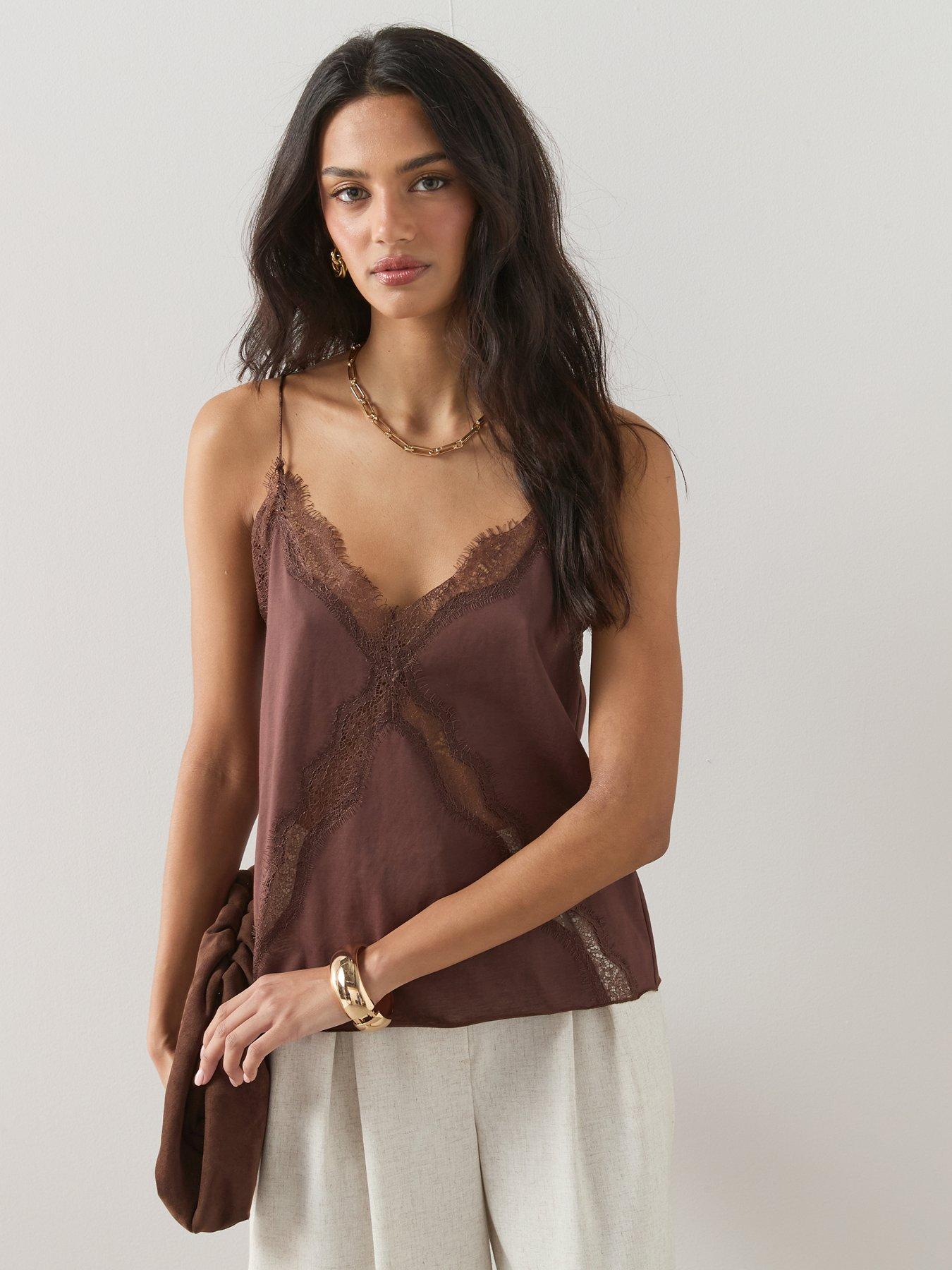 the-very-collection-delicate-lace-trim-cami-brownoutfit