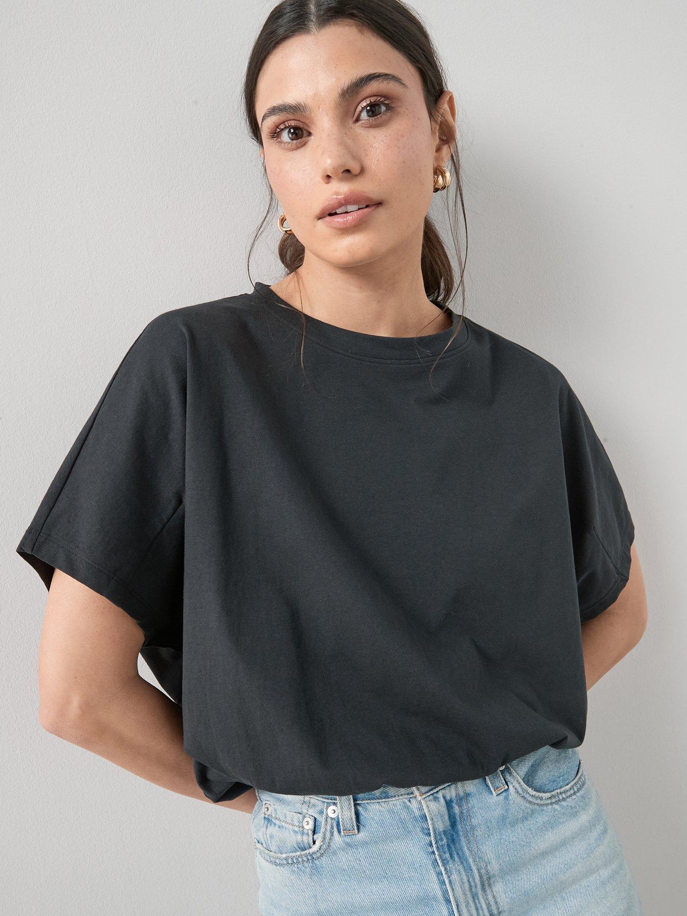 The Very Collection Bubble Hem Waist Tee