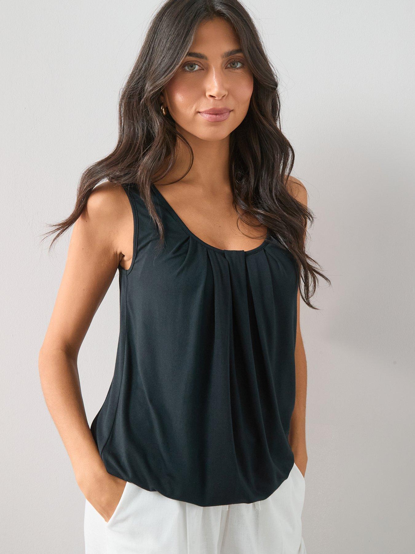 the-very-collection-viscose-bubble-hem-vest-top-blackoutfit