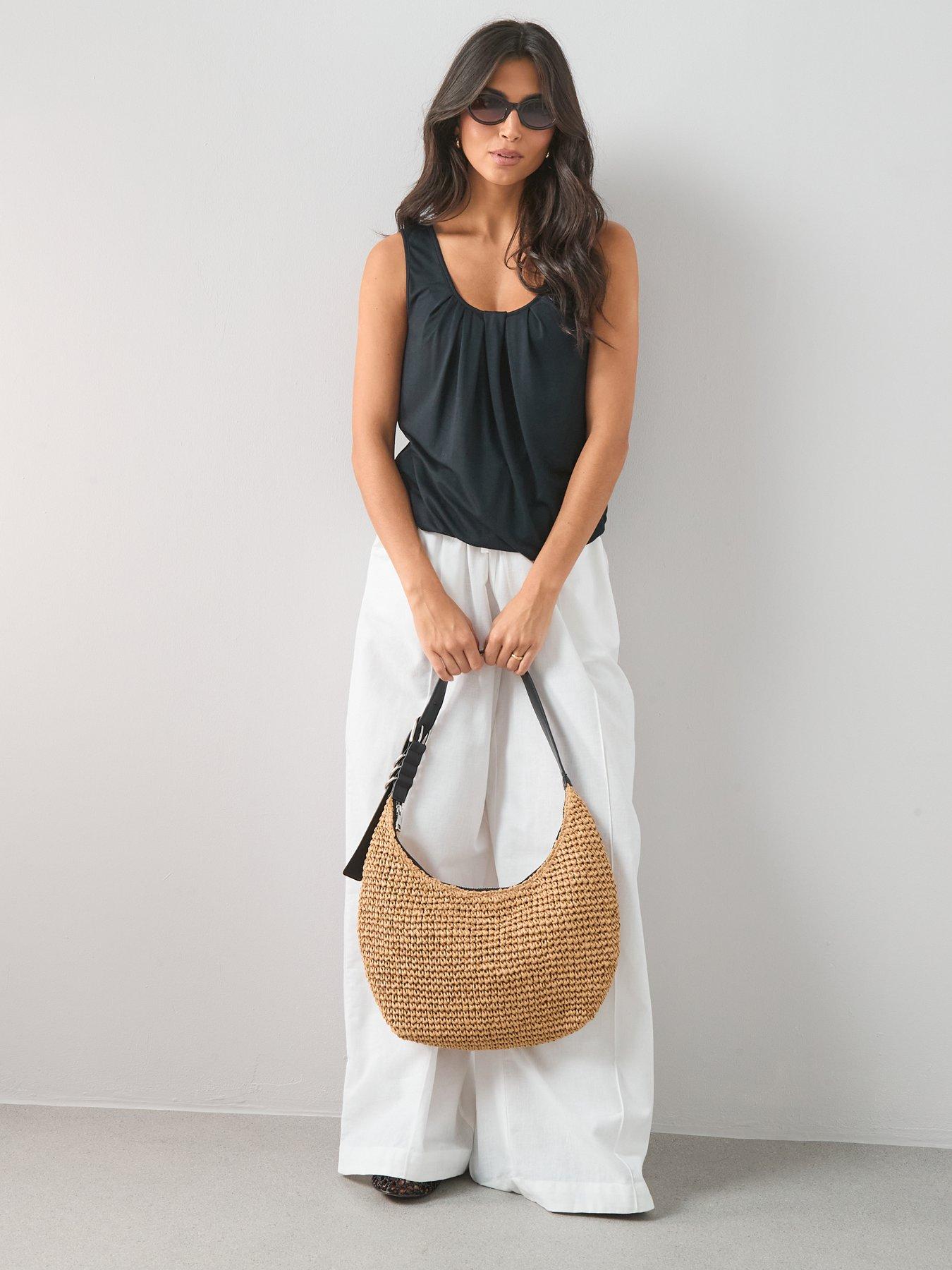 Image 5 of 7 of The Very Collection Stretch Bubble Hem Vest