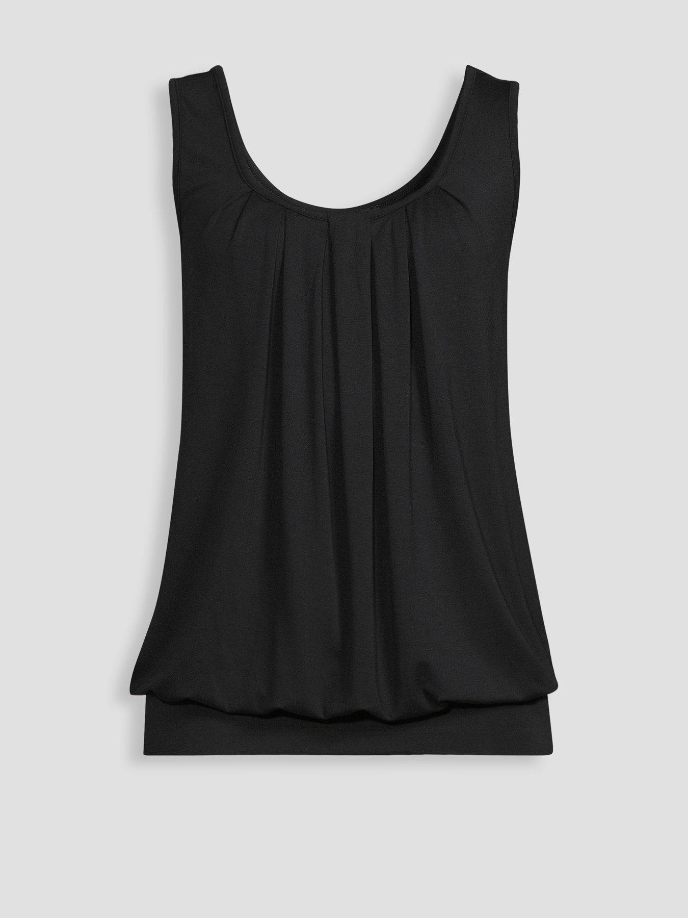 Image 7 of 7 of The Very Collection Stretch Bubble Hem Vest