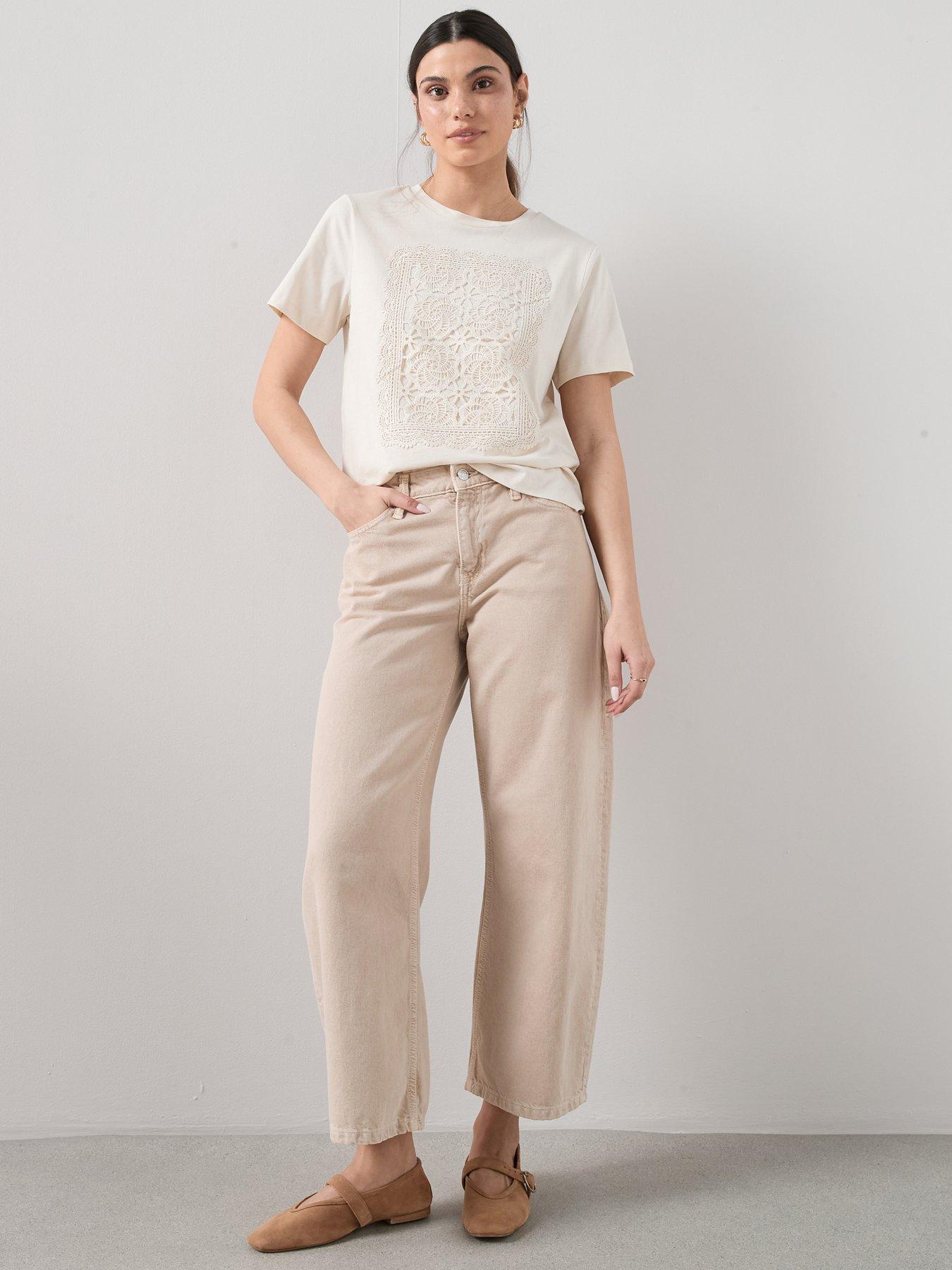 the-very-collection-crochet-panel-short-sleeve-t-shirt-creamback