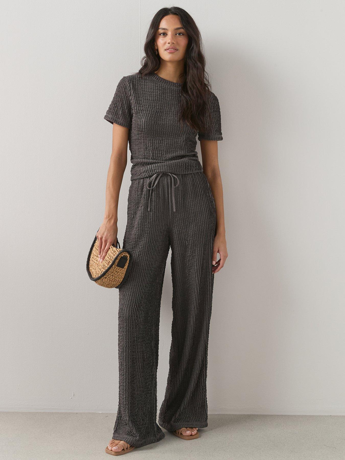 the-very-collection-textured-short-sleeve-co-ord-top-greyback