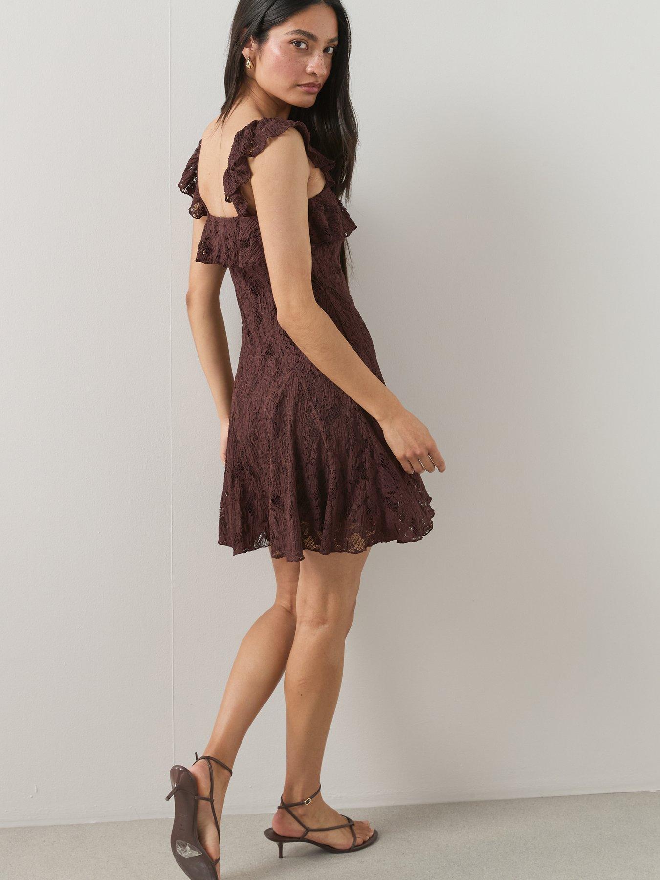 the-very-collection-frill-strap-lace-mini-dressstillFront