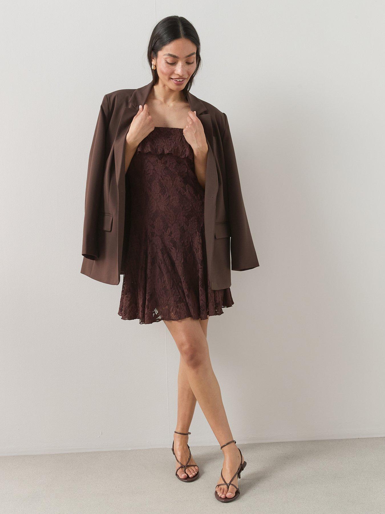 the-very-collection-frill-strap-lace-mini-dressback