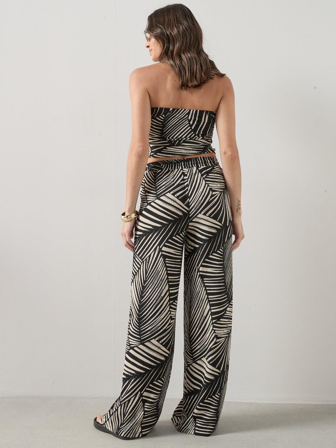 the-very-collection-textured-stretch-wide-leg-trousersstillFront