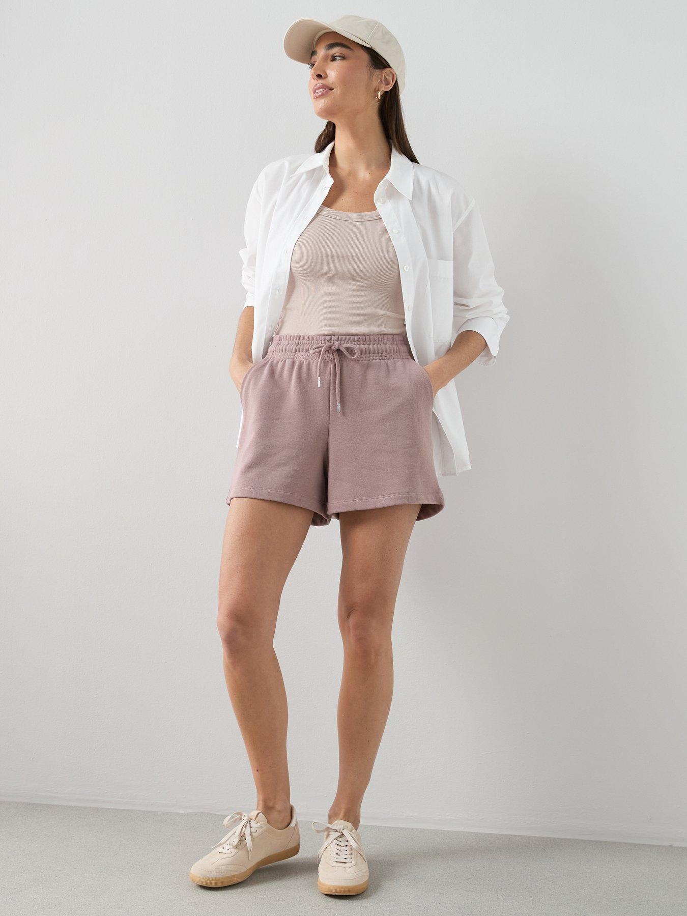 The Very Collection Relaxed Shorts - Taupe