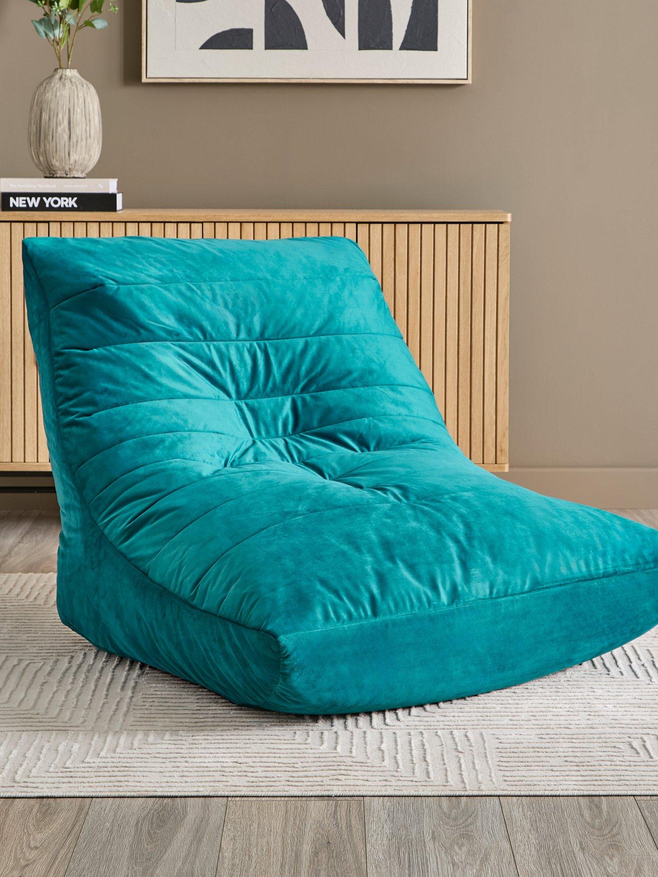 KAIKOO Velvet Luxury Lounger Chair