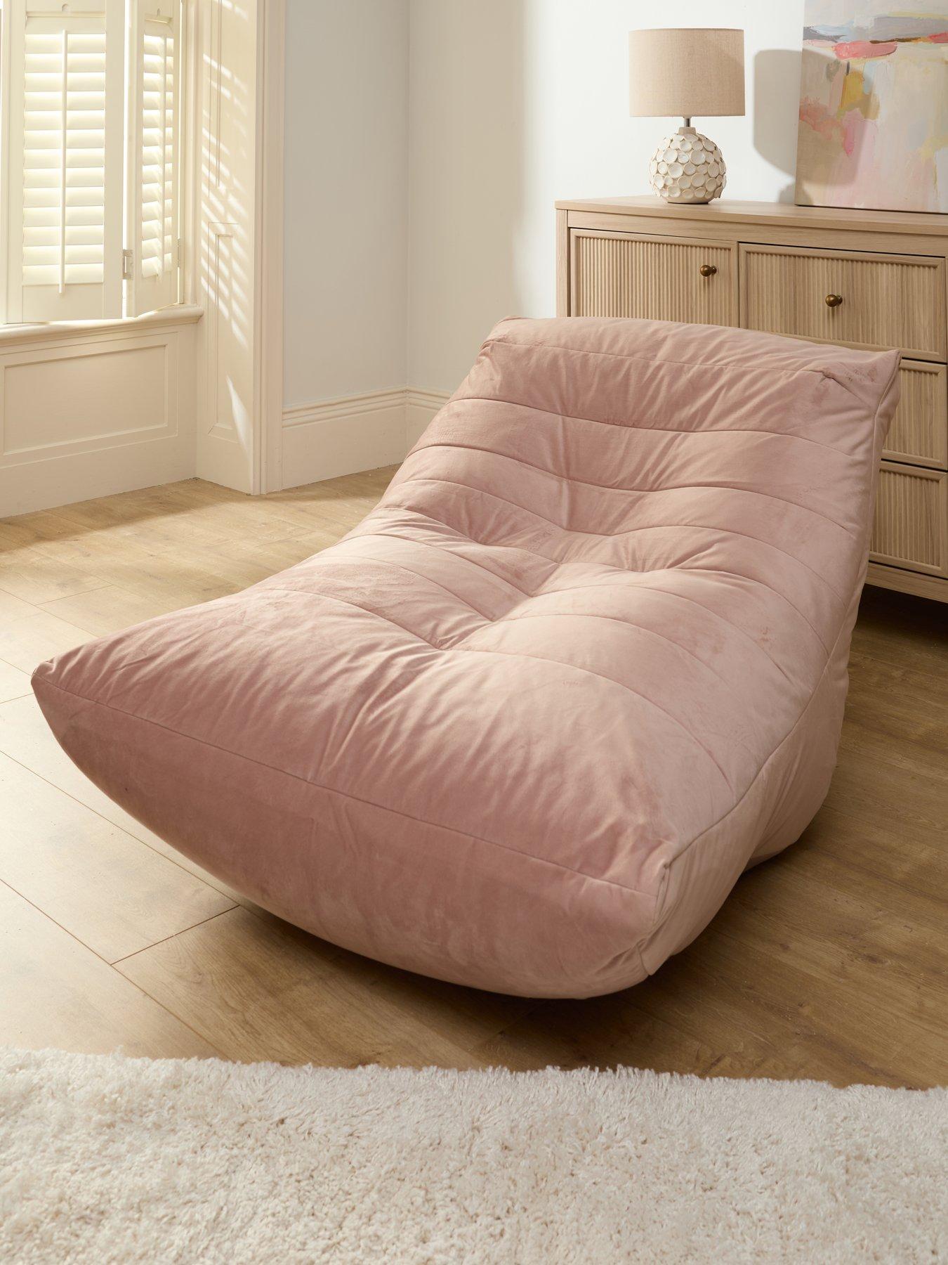 KAIKOO Velvet Luxury Lounger Chair