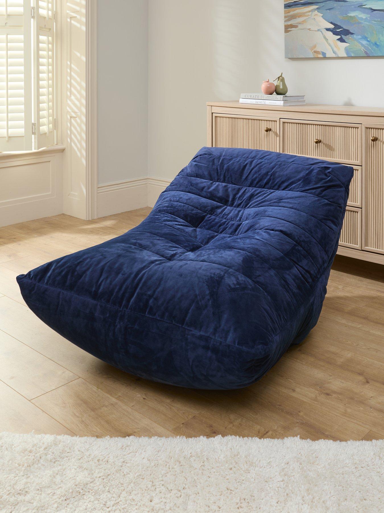 KAIKOO Velvet Luxury Lounger Chair