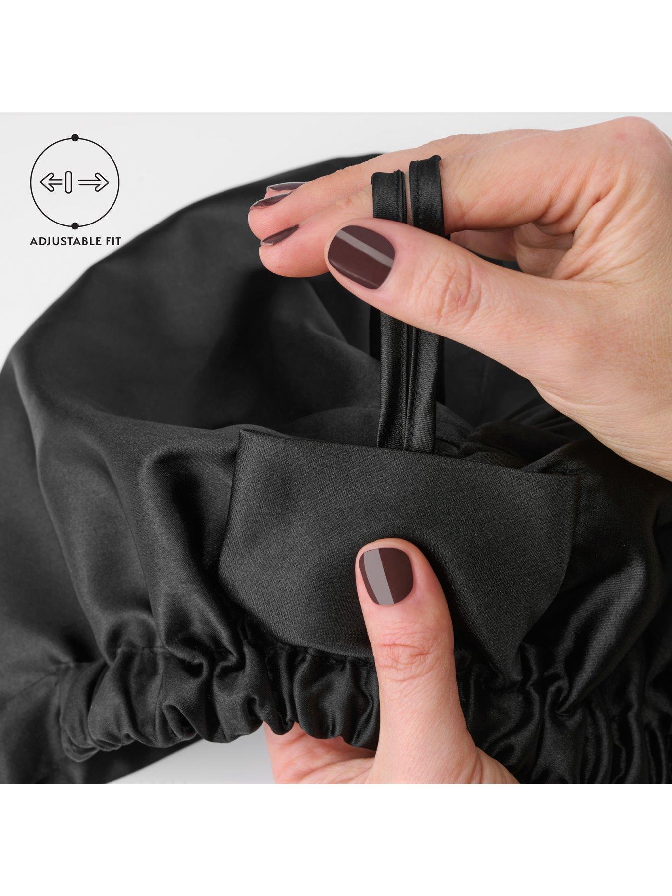 silver-cloud-satin-hair-wraps-infused-with-silver-ions-adjustable-fit-blackback