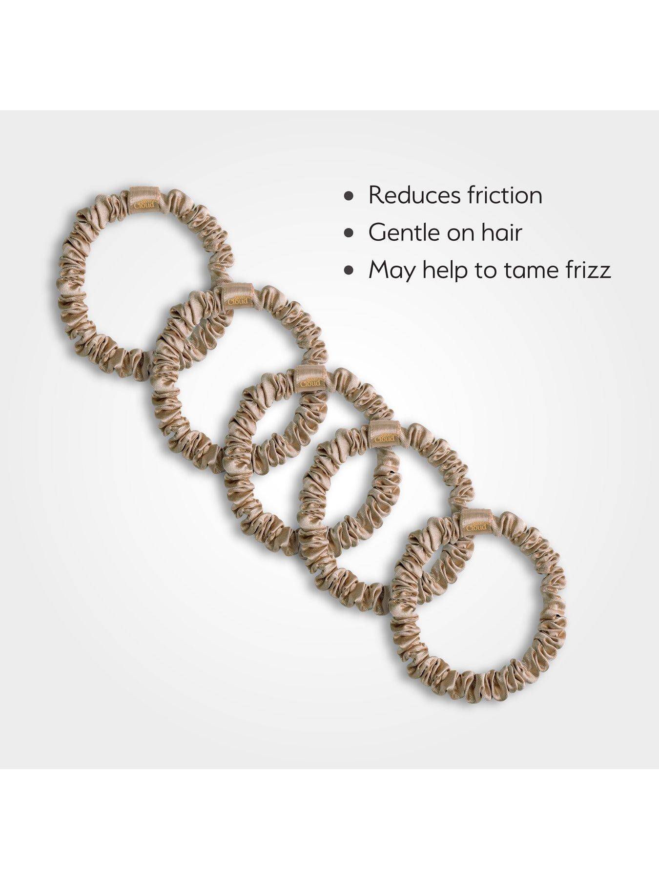 silver-cloud-satin-skinny-scrunchies-x-5-infused-with-silver-ions-caramelback