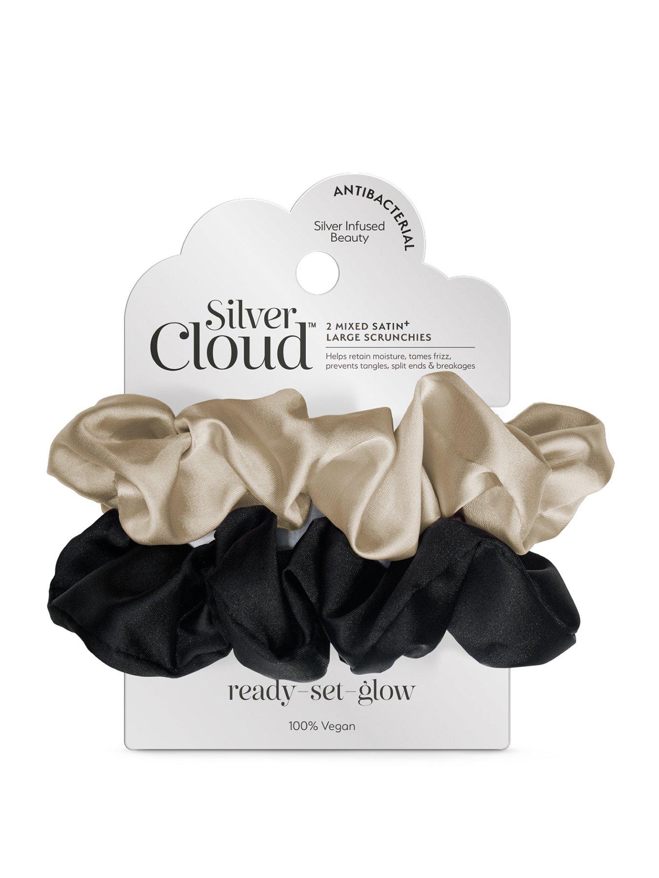 silver-cloud-satin-large-scrunchies-x-2-infused-with-silver-ions-multi