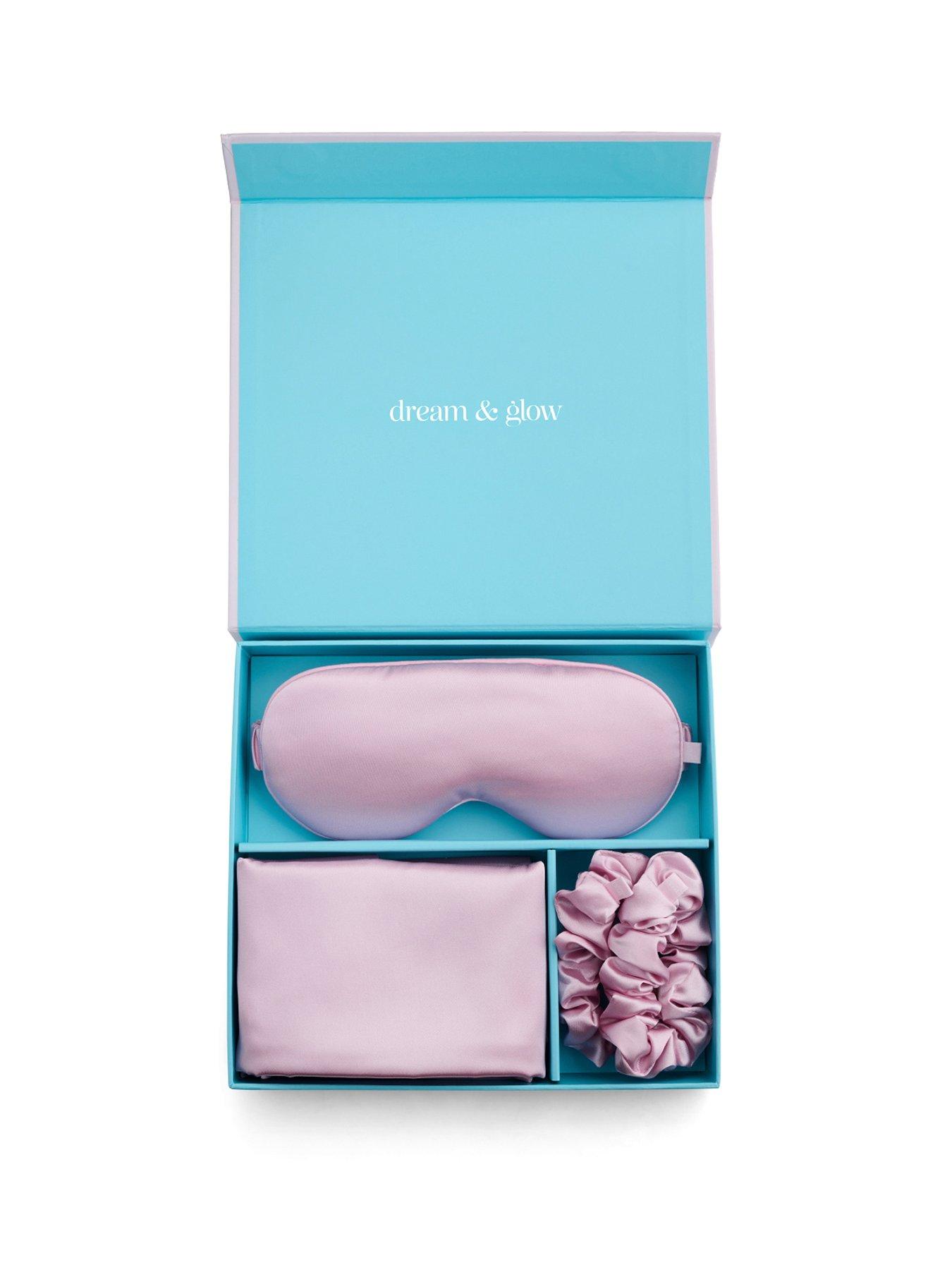 Image 1 of 5 of Silver Cloud Pink Satin Giftset Infused with Silver Ions