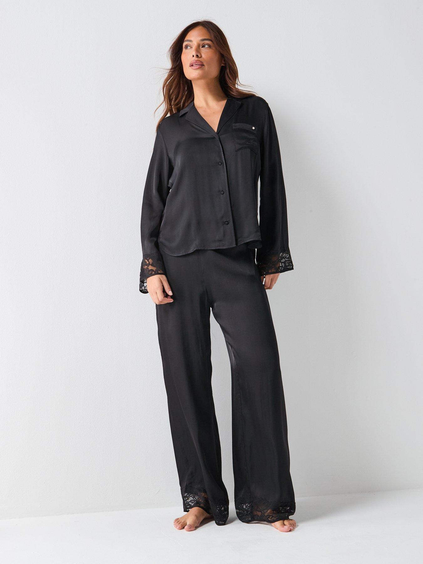 Image 3 of 6 of BOSS Blossom Long Set - Black