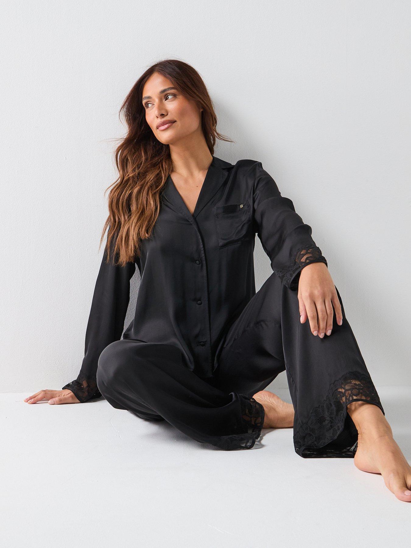 Image 6 of 6 of BOSS Blossom Long Set - Black