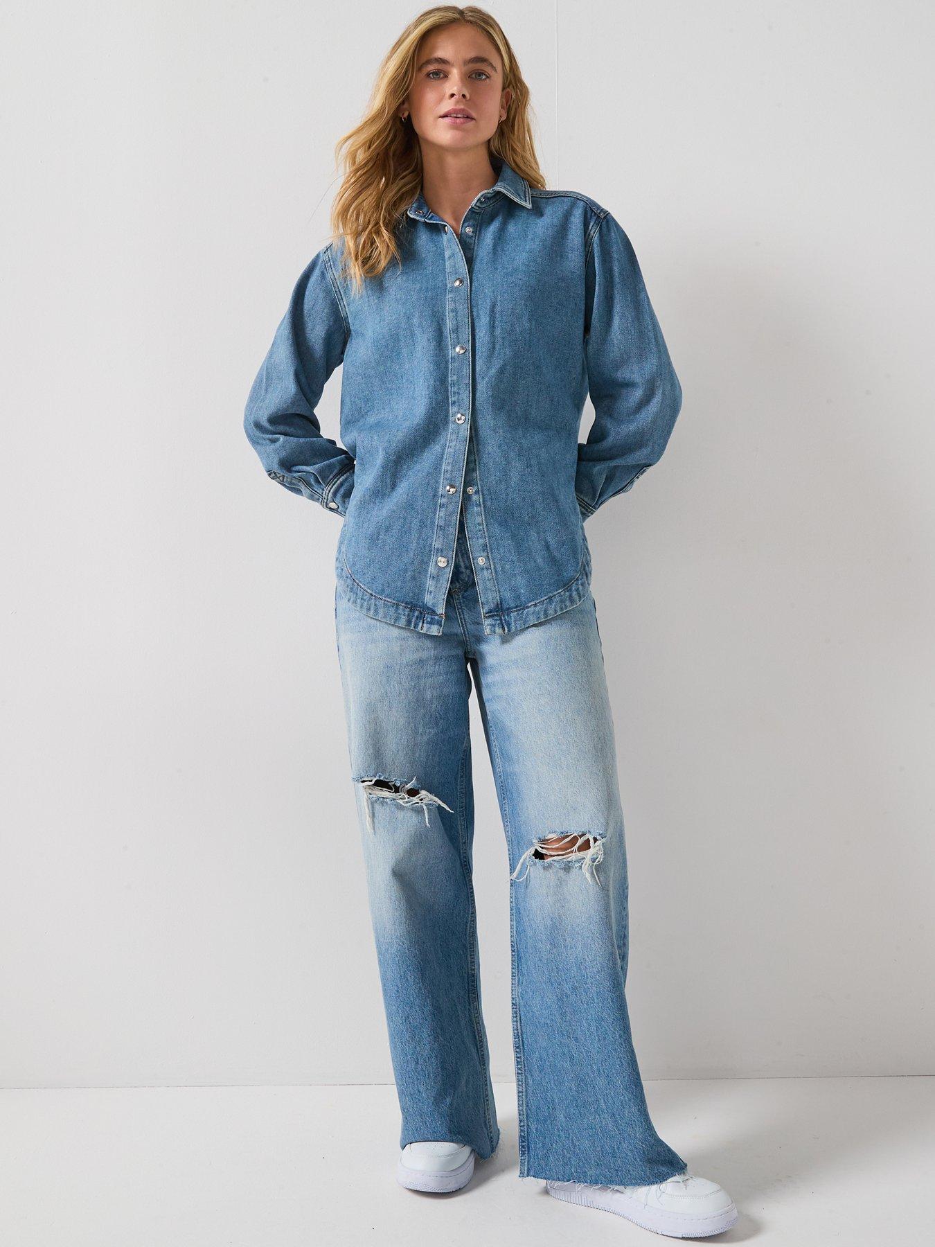Image 3 of 6 of HUGO Gareve Denim Shirt - Blue