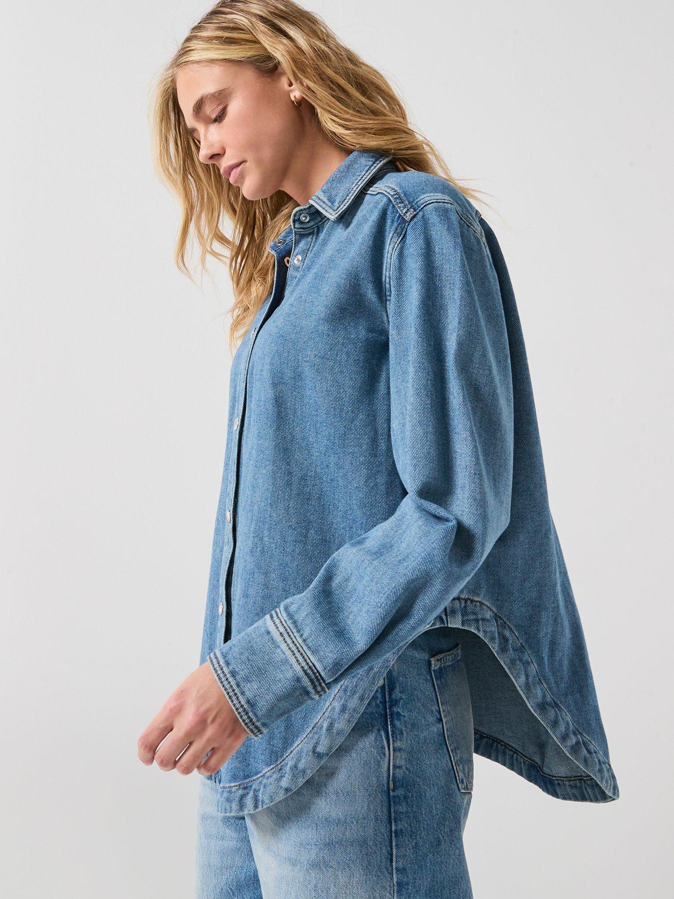 Image 4 of 6 of HUGO Gareve Denim Shirt - Blue