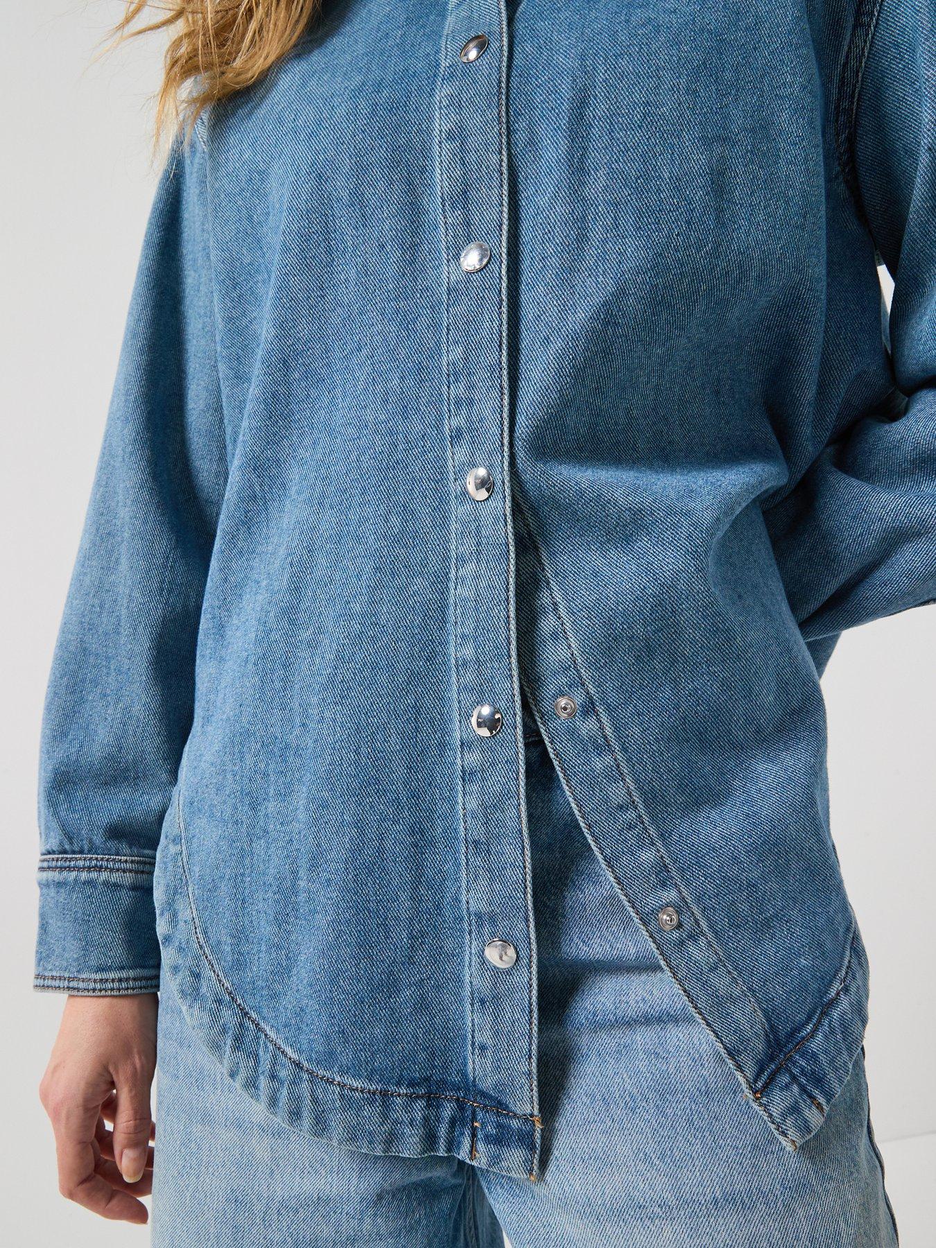 Image 5 of 6 of HUGO Gareve Denim Shirt - Blue