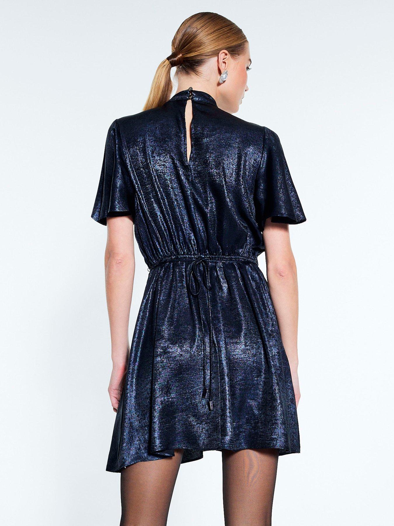 river-island-metallic-pussybow-flippy-mini-bluestillFront