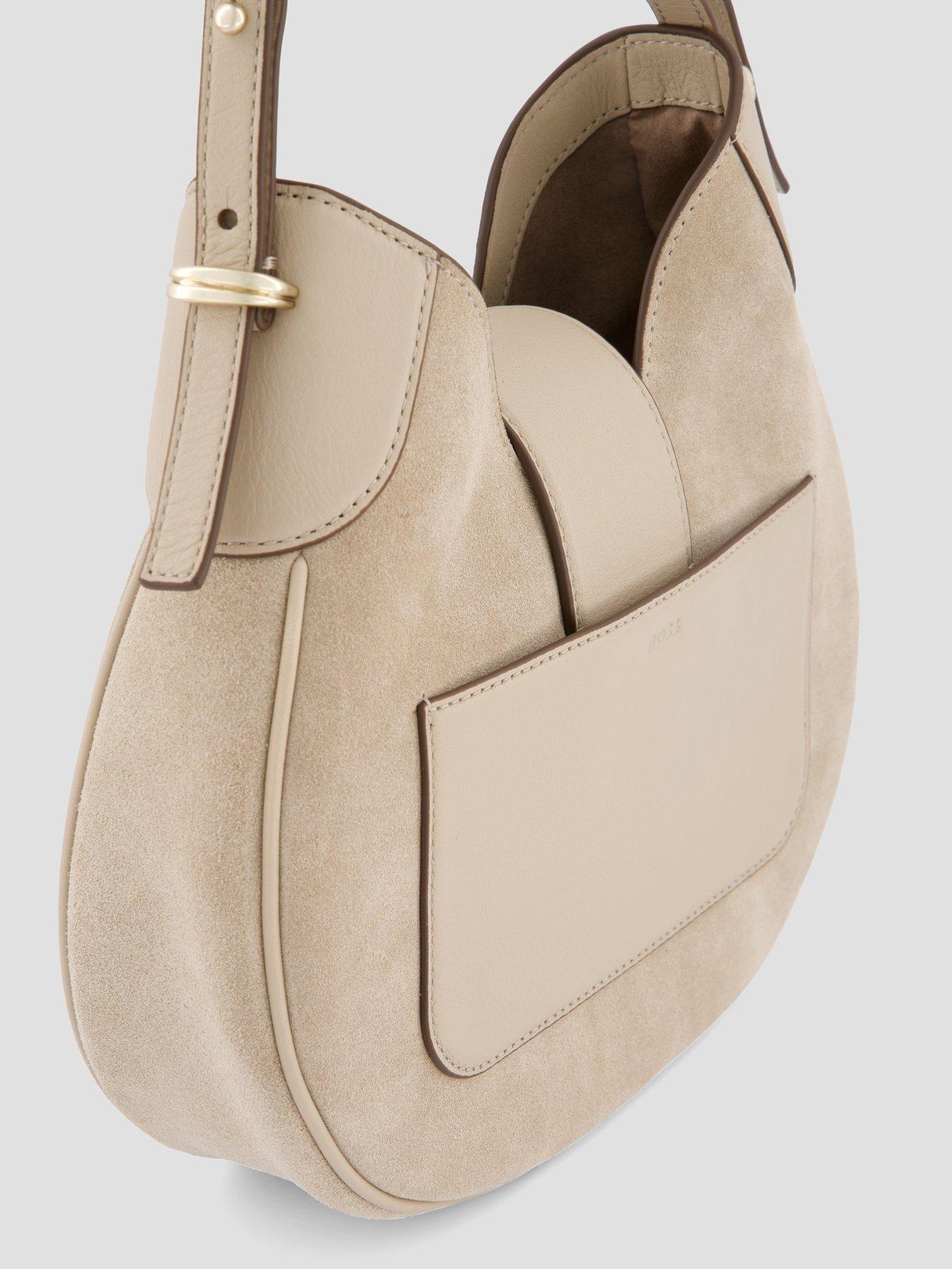 Image 5 of 6 of HUGO Boss Beyond Hobo Bag - Beige