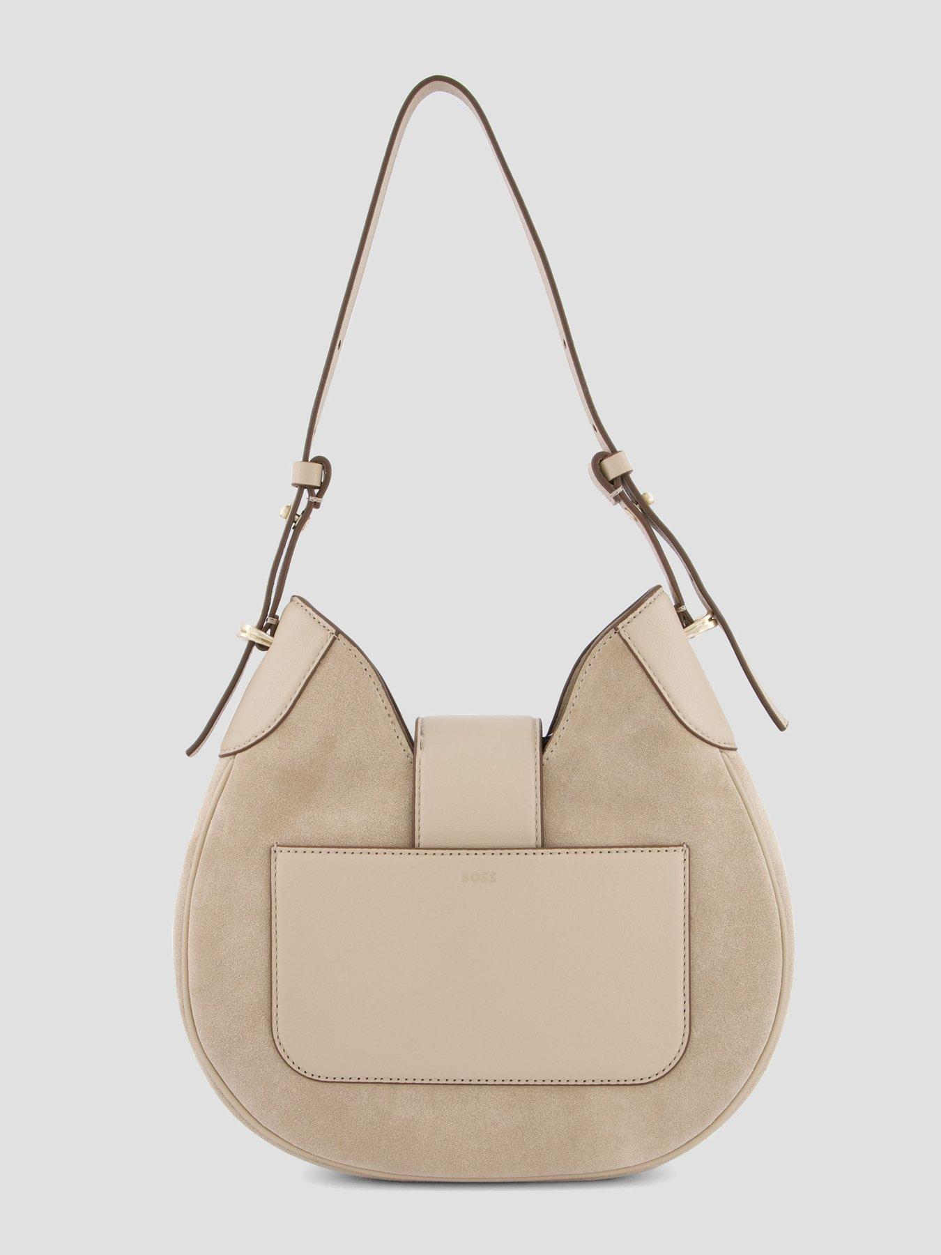 Image 6 of 6 of HUGO Boss Beyond Hobo Bag - Beige