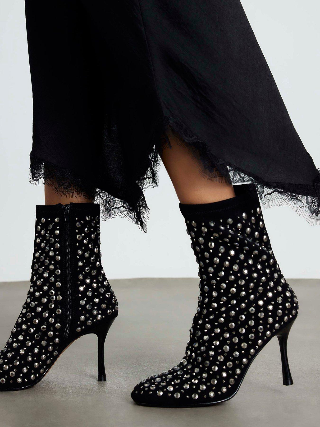 river-island-embellished-round-toe-boot-black